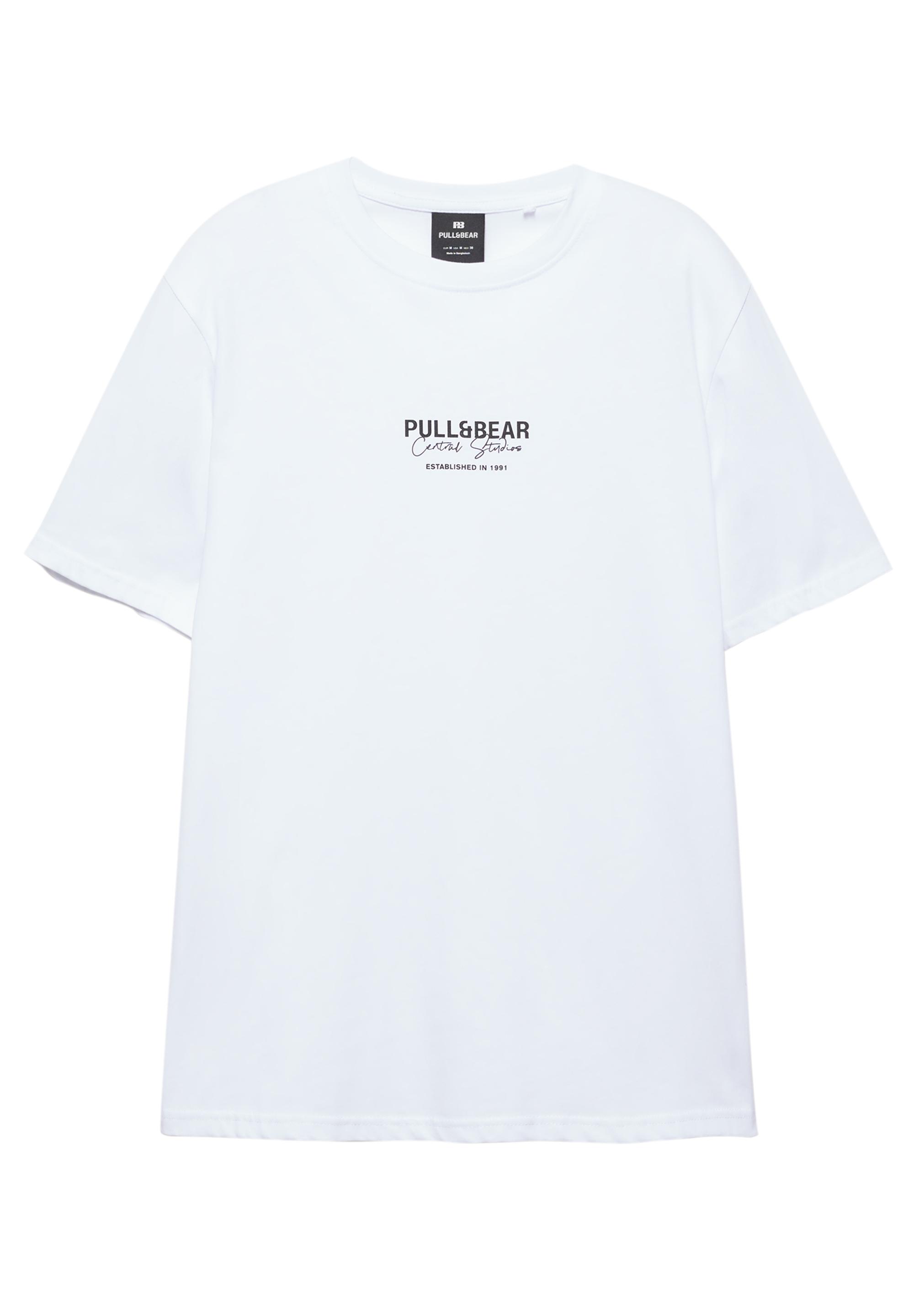 Embroidered logo T-shirt — White