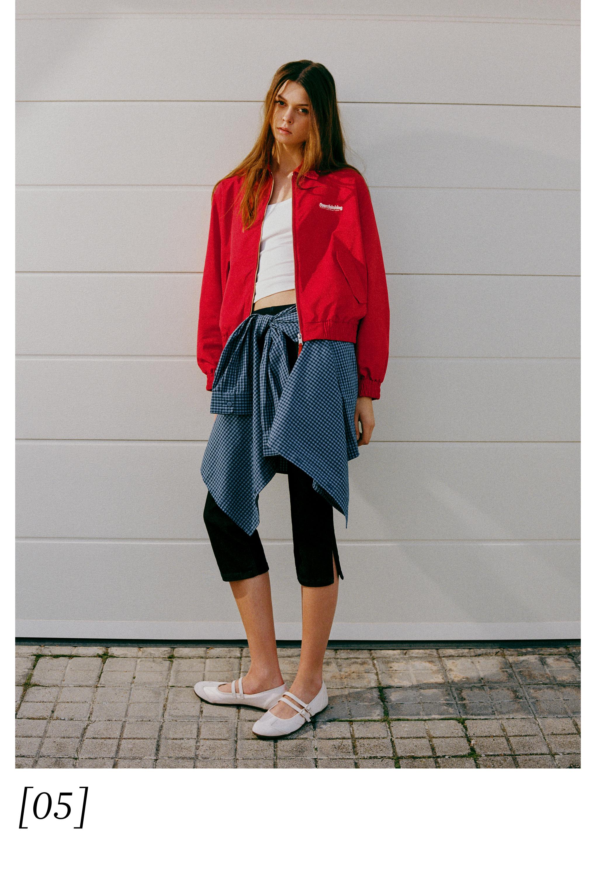 Nakışlı kırmızı ceket - Görsel 17