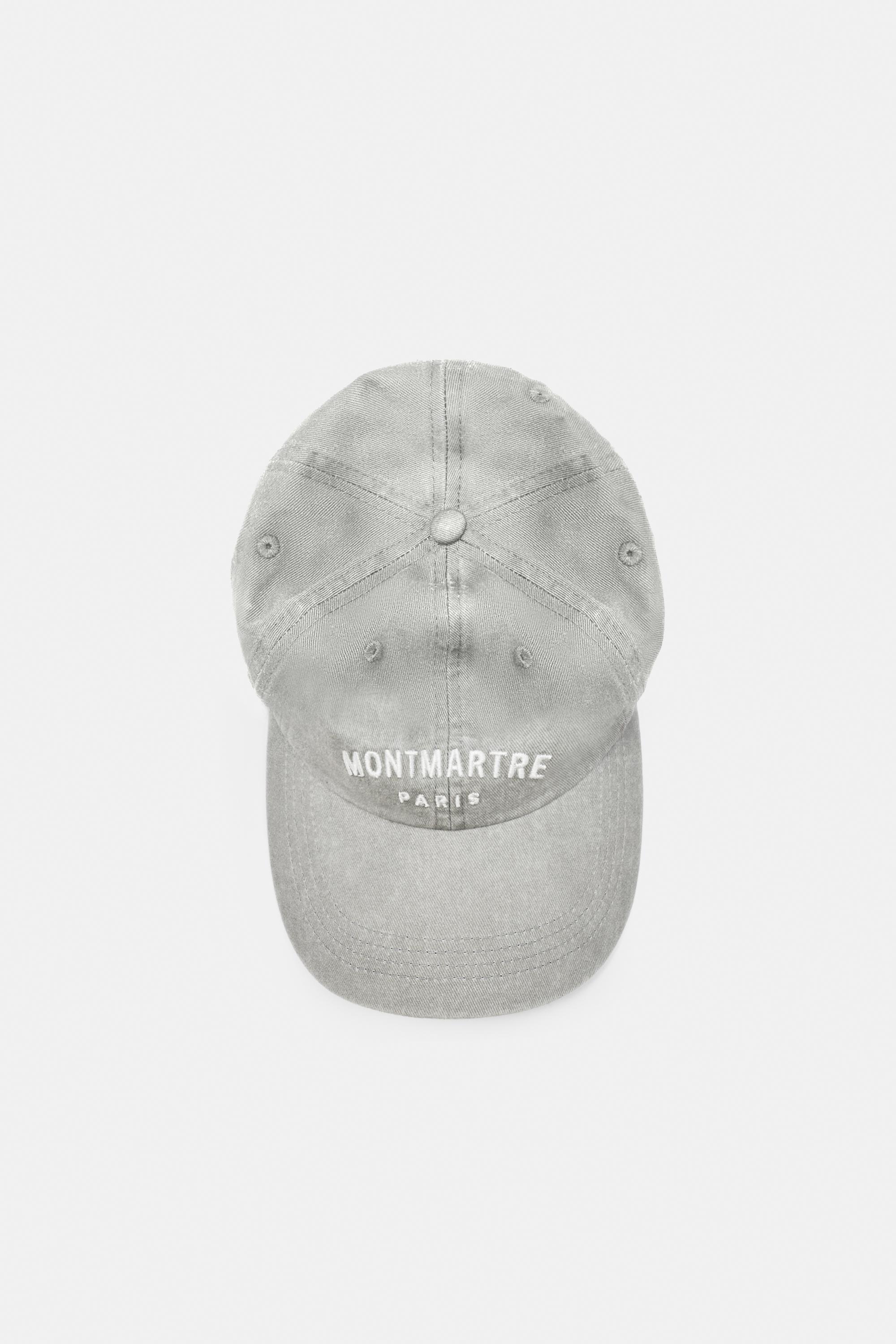 Montmartre Paris cap — Grey