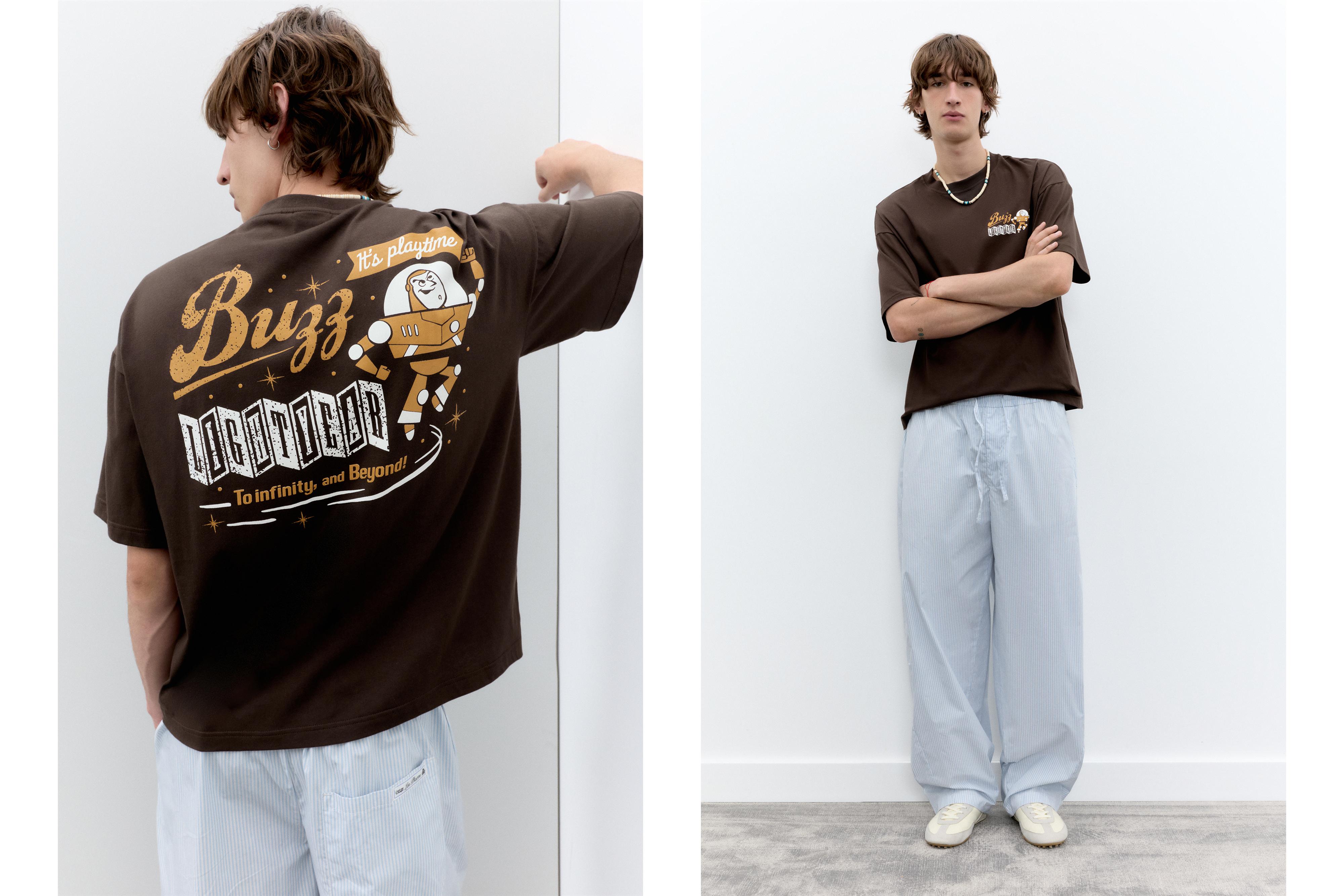 Toy Story oversize T-shirt — Brown