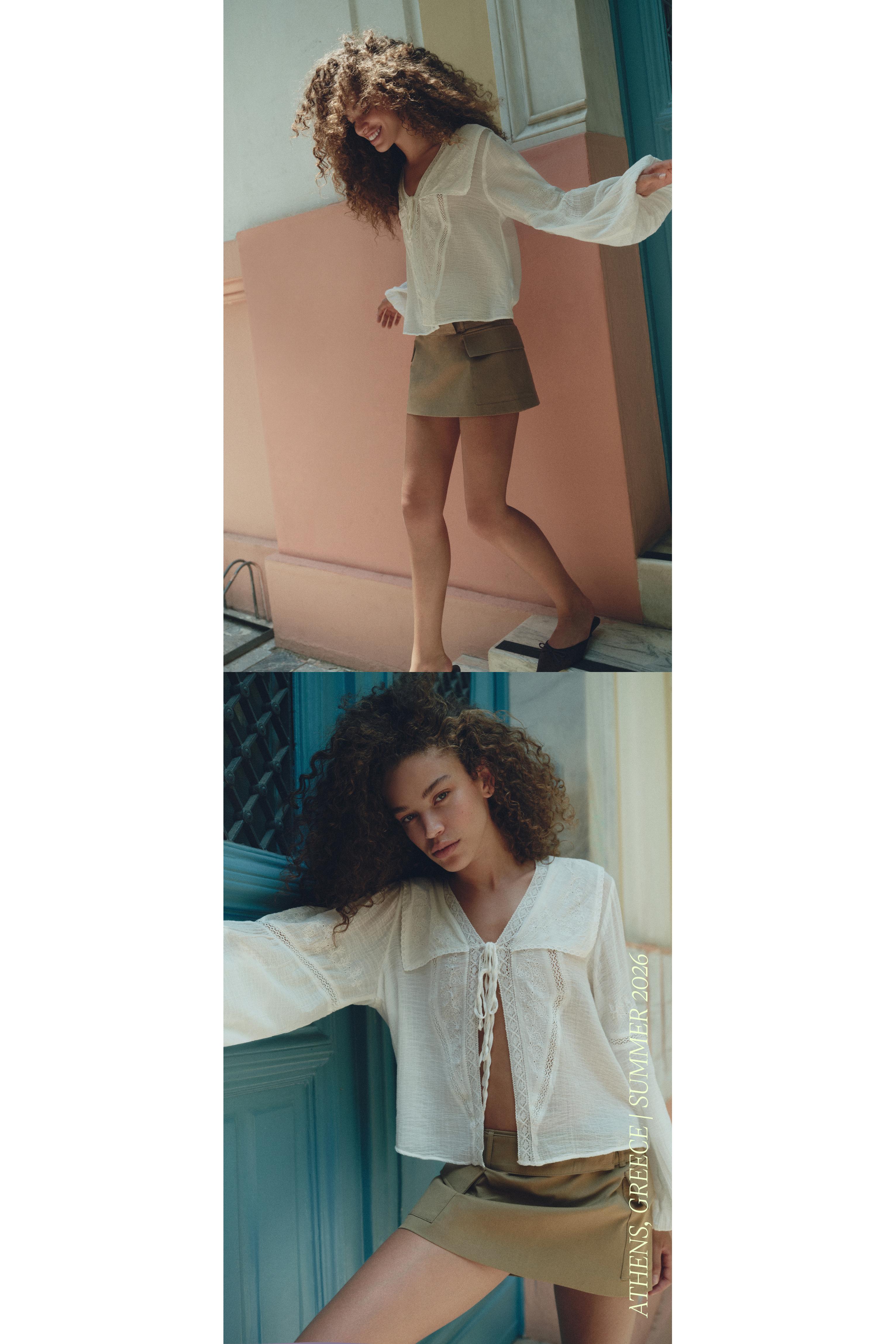 Cargo skort — Hunting green