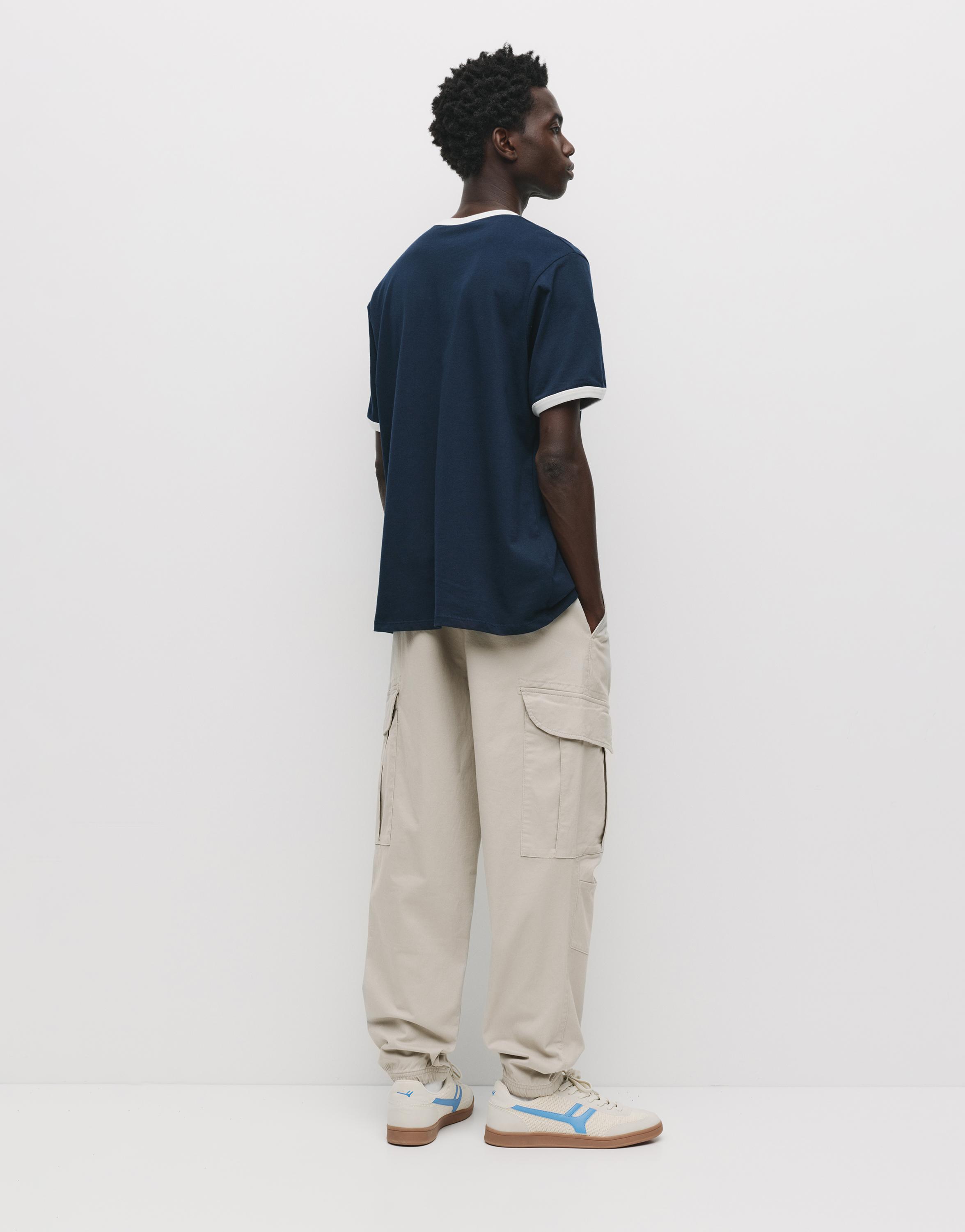 Cargo jogger trousers — Ice