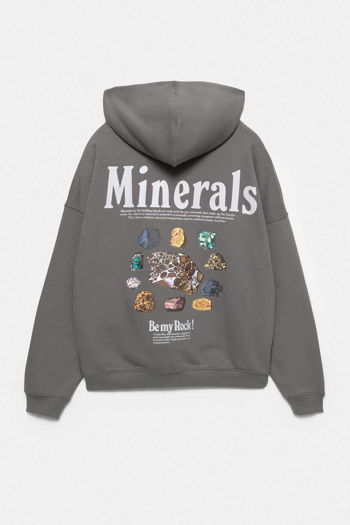 Boxy Hoodie Pull And Bear Pulli Mineral Graphic Hoodie Pull&bear