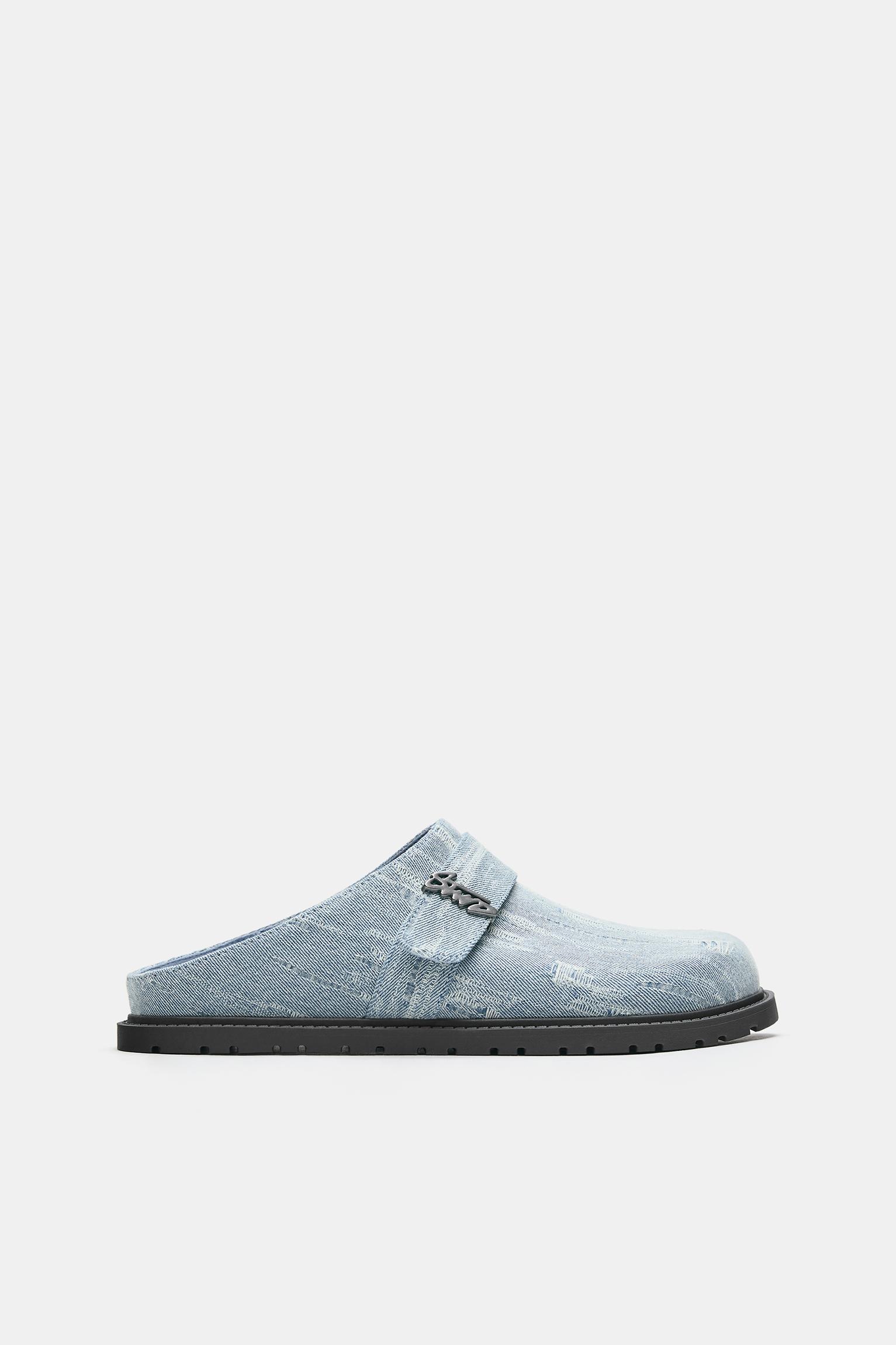 STWD denim clogs — Blue