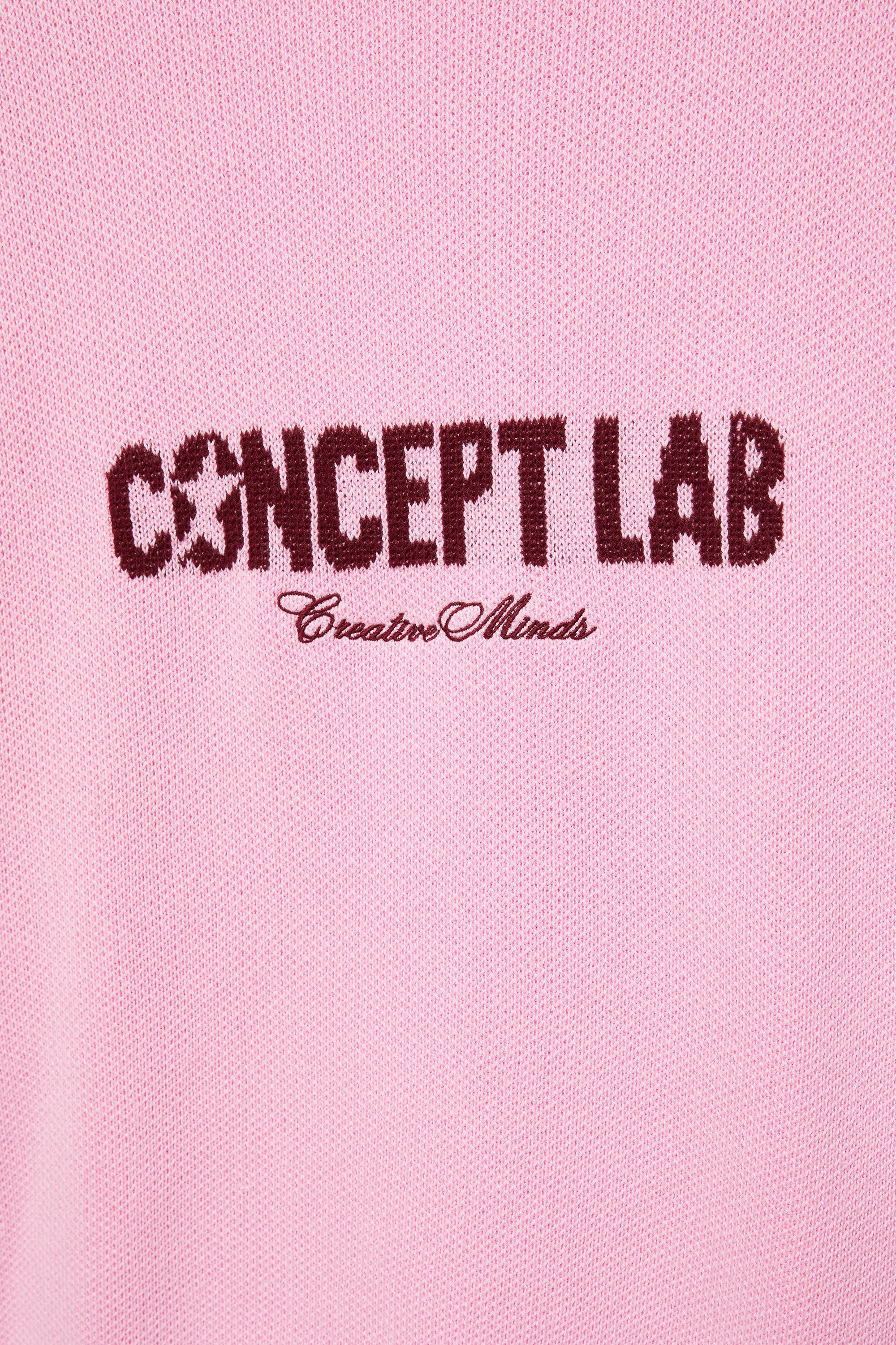STWD graphic jumper — Pastel pink