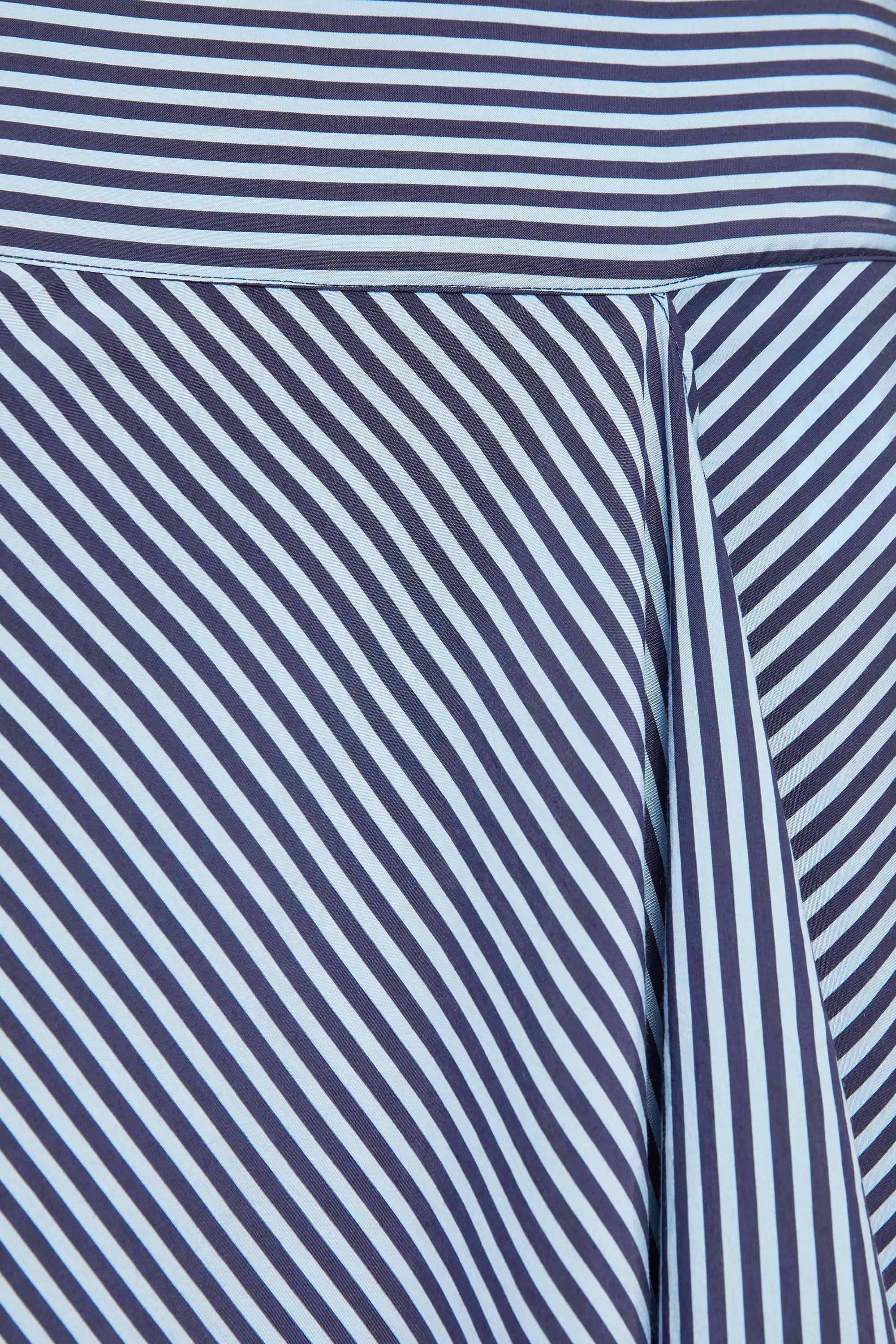 Striped skirt — Bluish navy