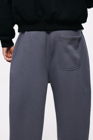 Basic baggy tracksuit bottoms — Grey blue 5