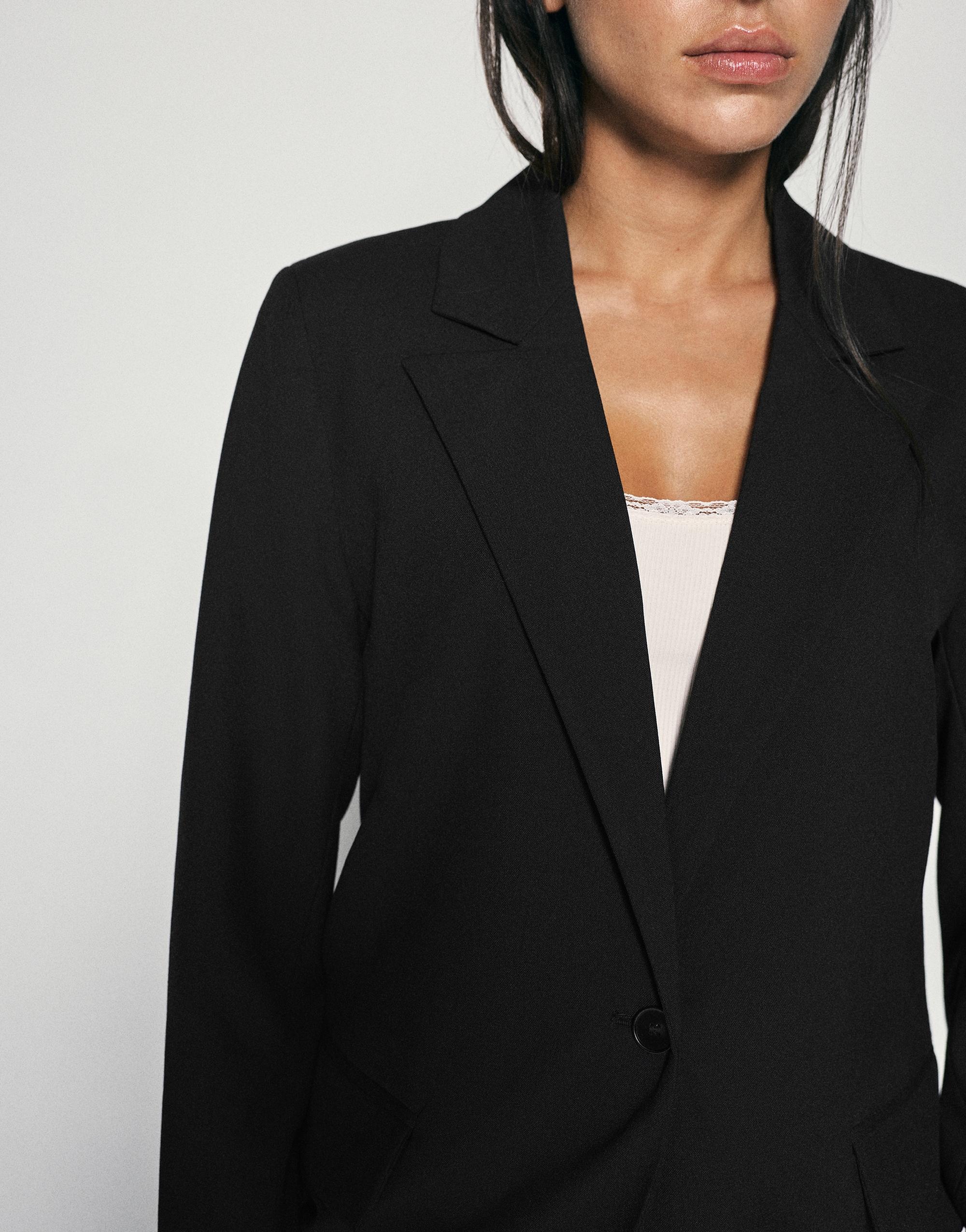 Basic blazer — Black