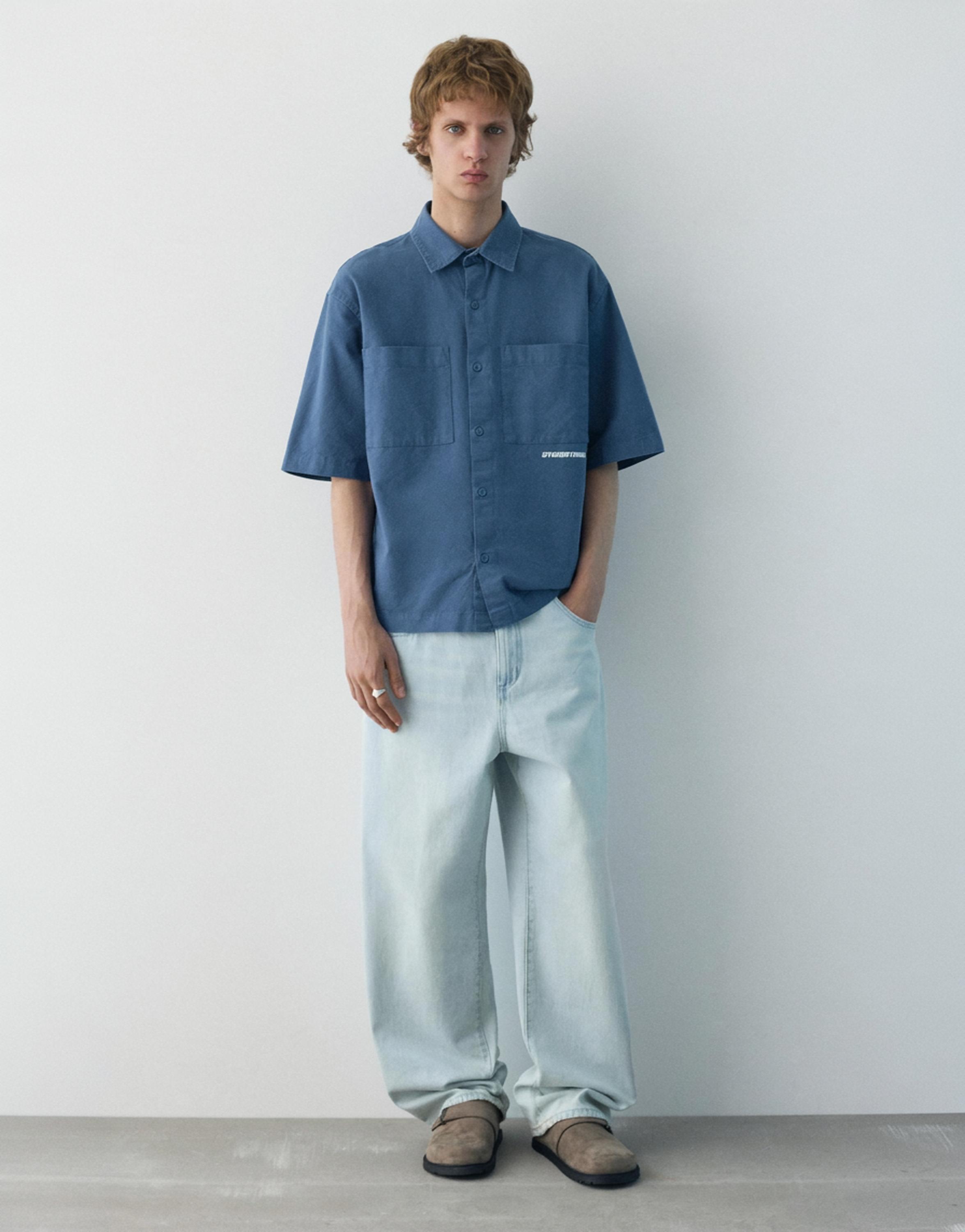 Kısa kollu STWD Studio gömlek - Görsel 14