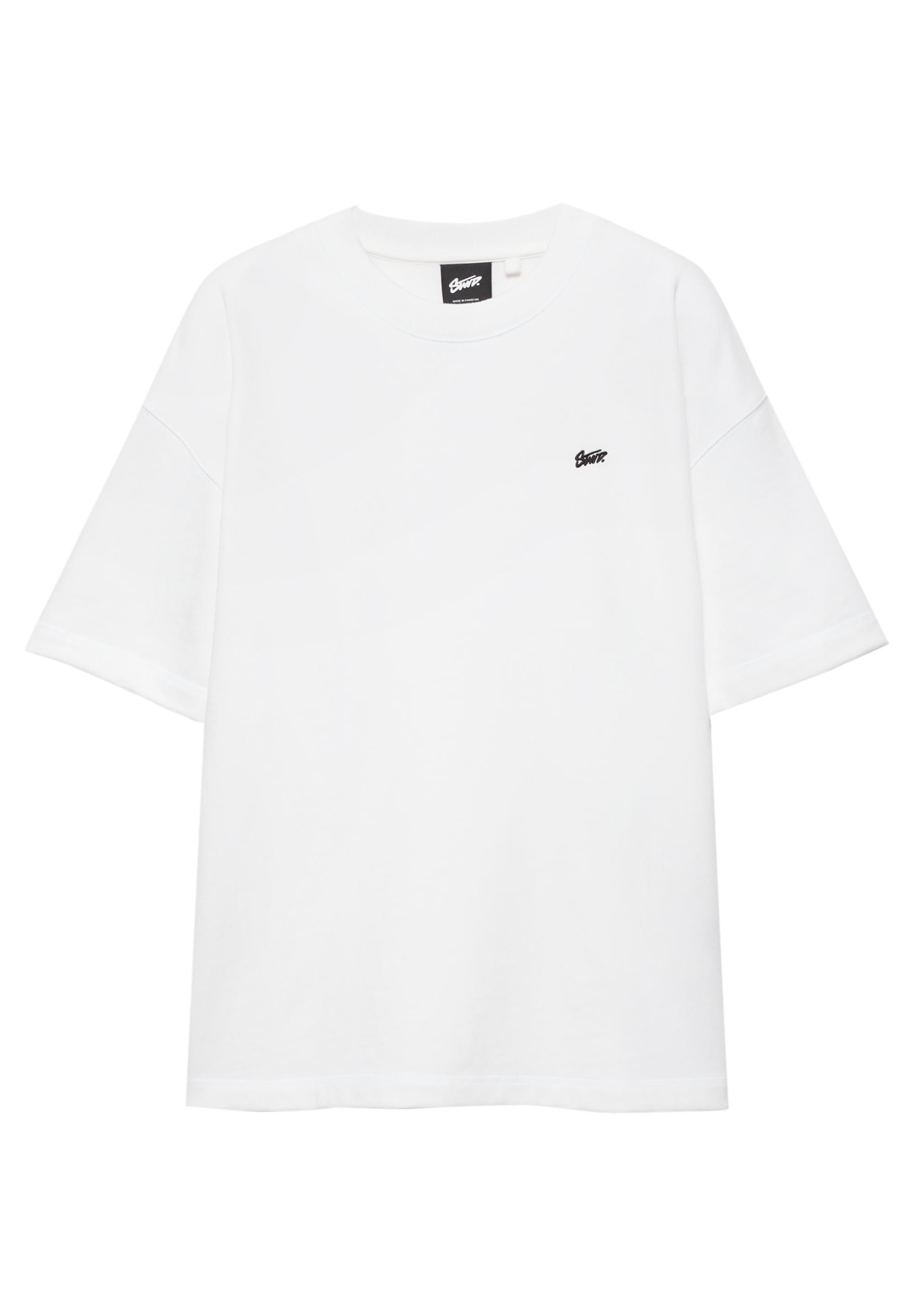Short sleeve STWD sweatshirt — White