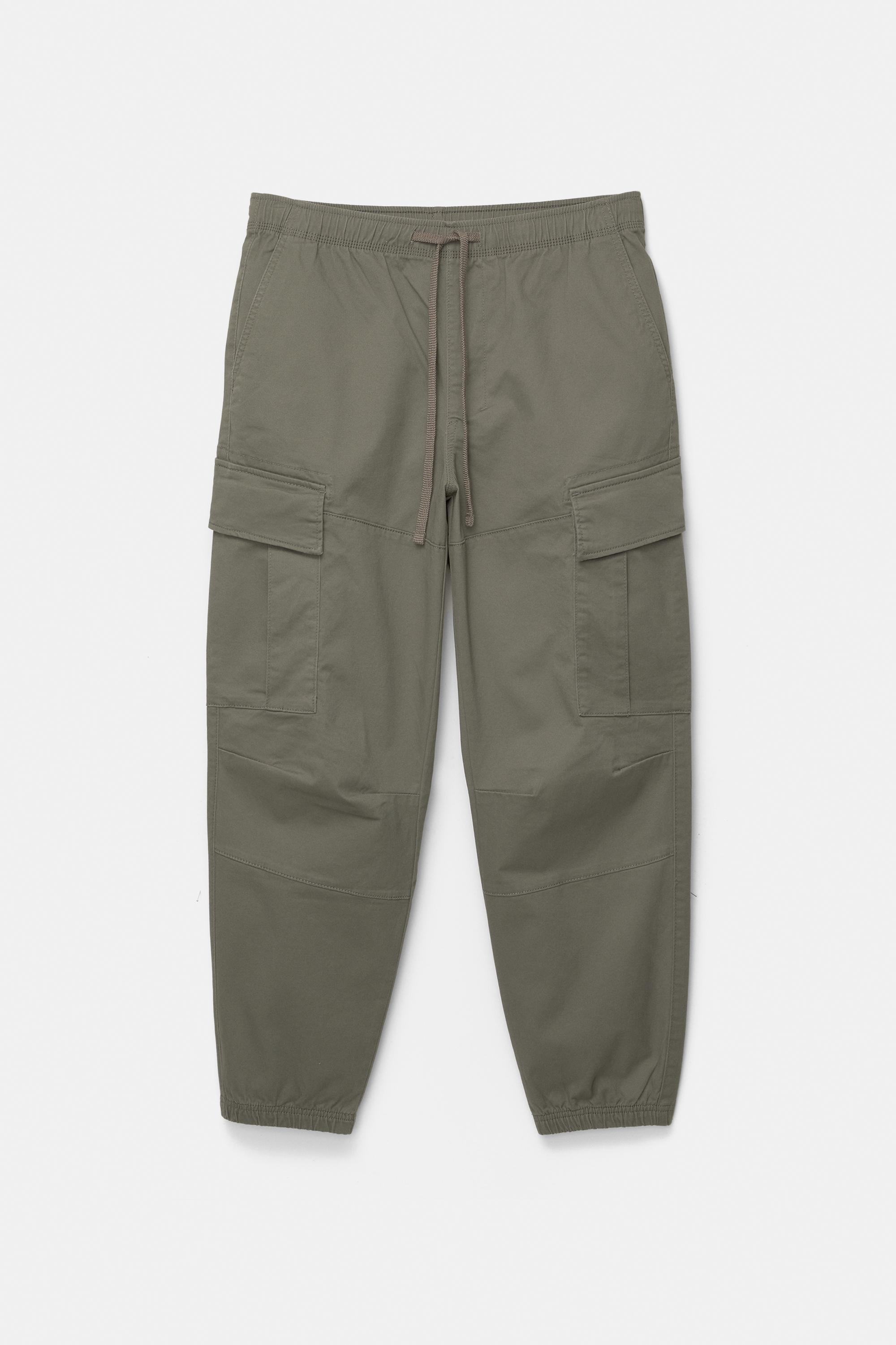 Cargo jogger trousers — Khaki