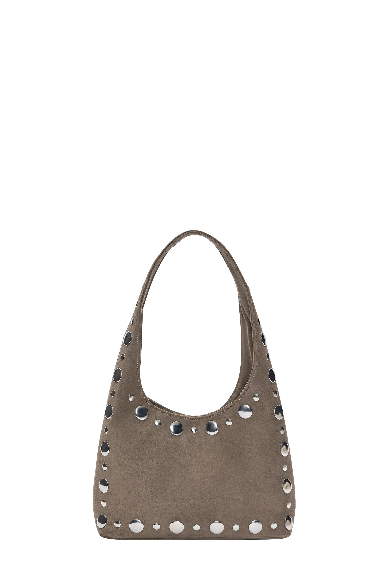 Zımba detaylı omuz çantası - Görsel 29