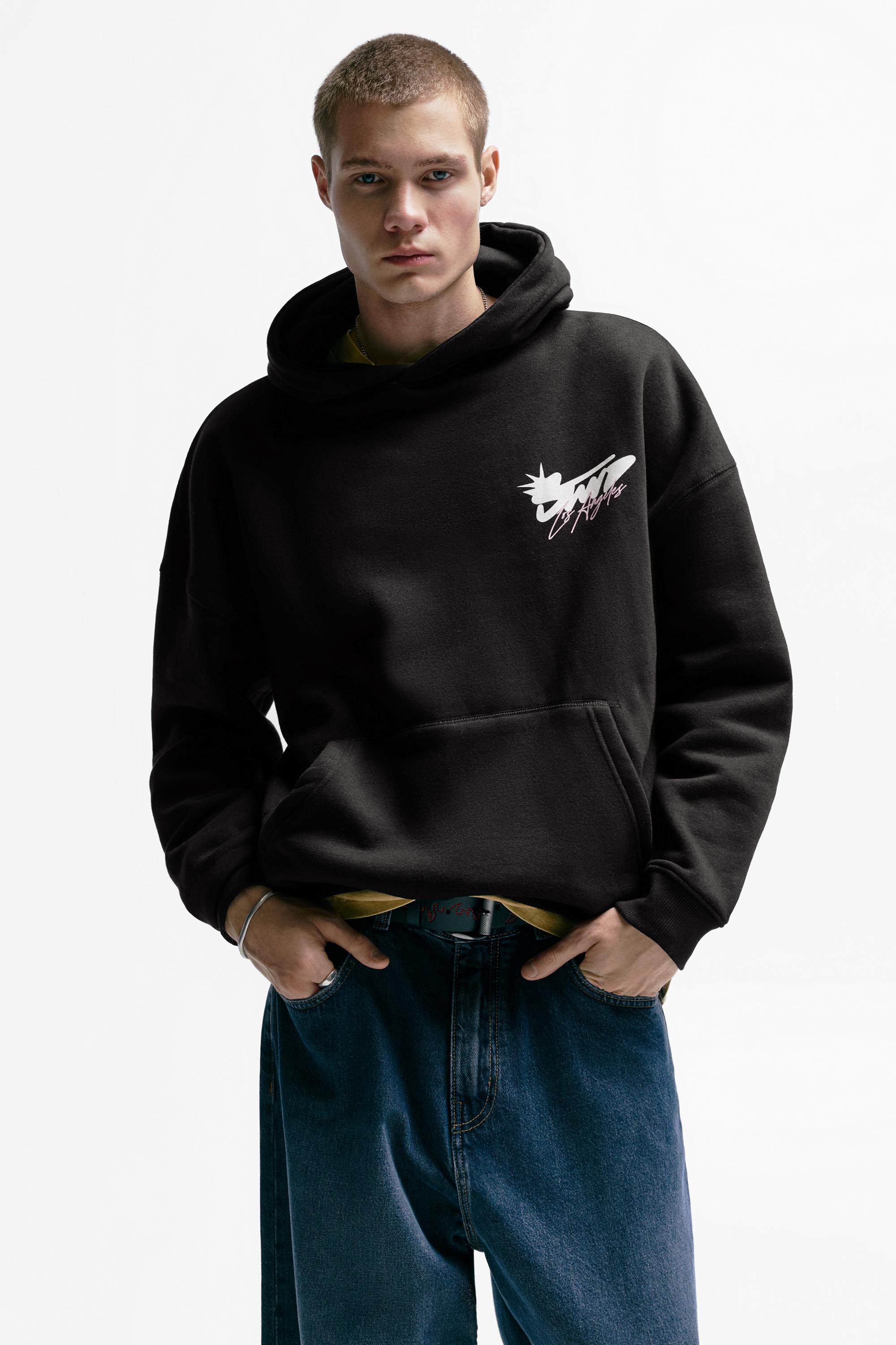 STWD Los Angeles hoodie - Pull&Bear United States