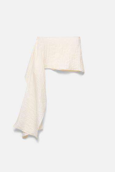 Draped chiffon mini skirt — Ice 5