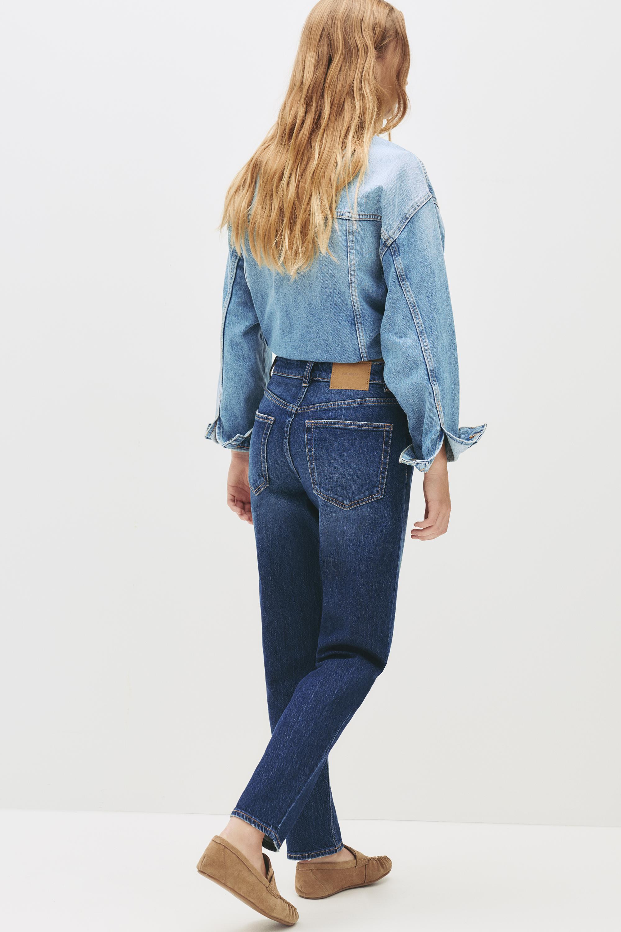 Slim fit comfort jeans — Navy