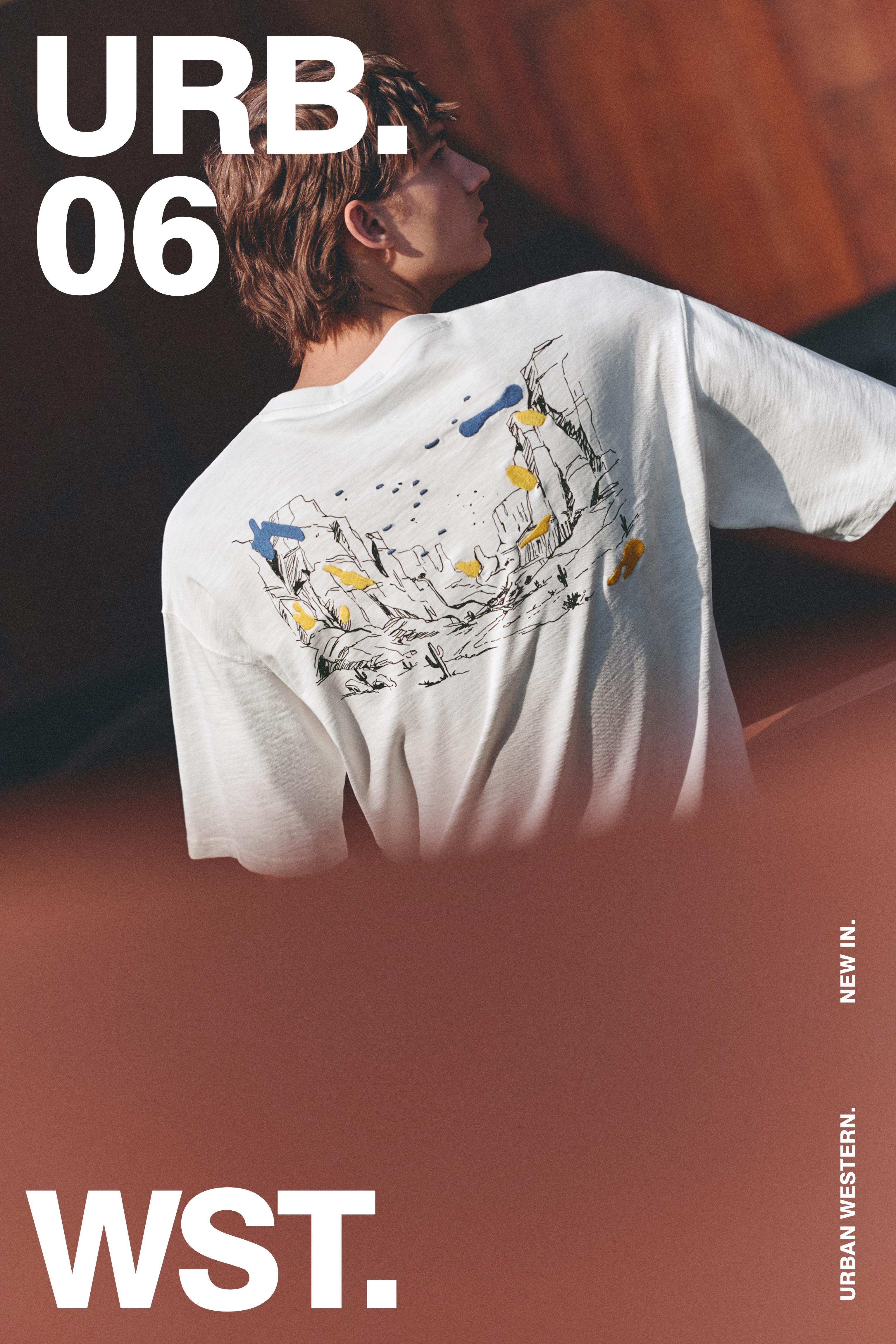 West Paradise graphic T-shirt — Off white
