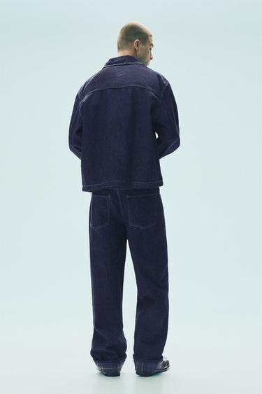 Denim jacket with pockets — Navy 3