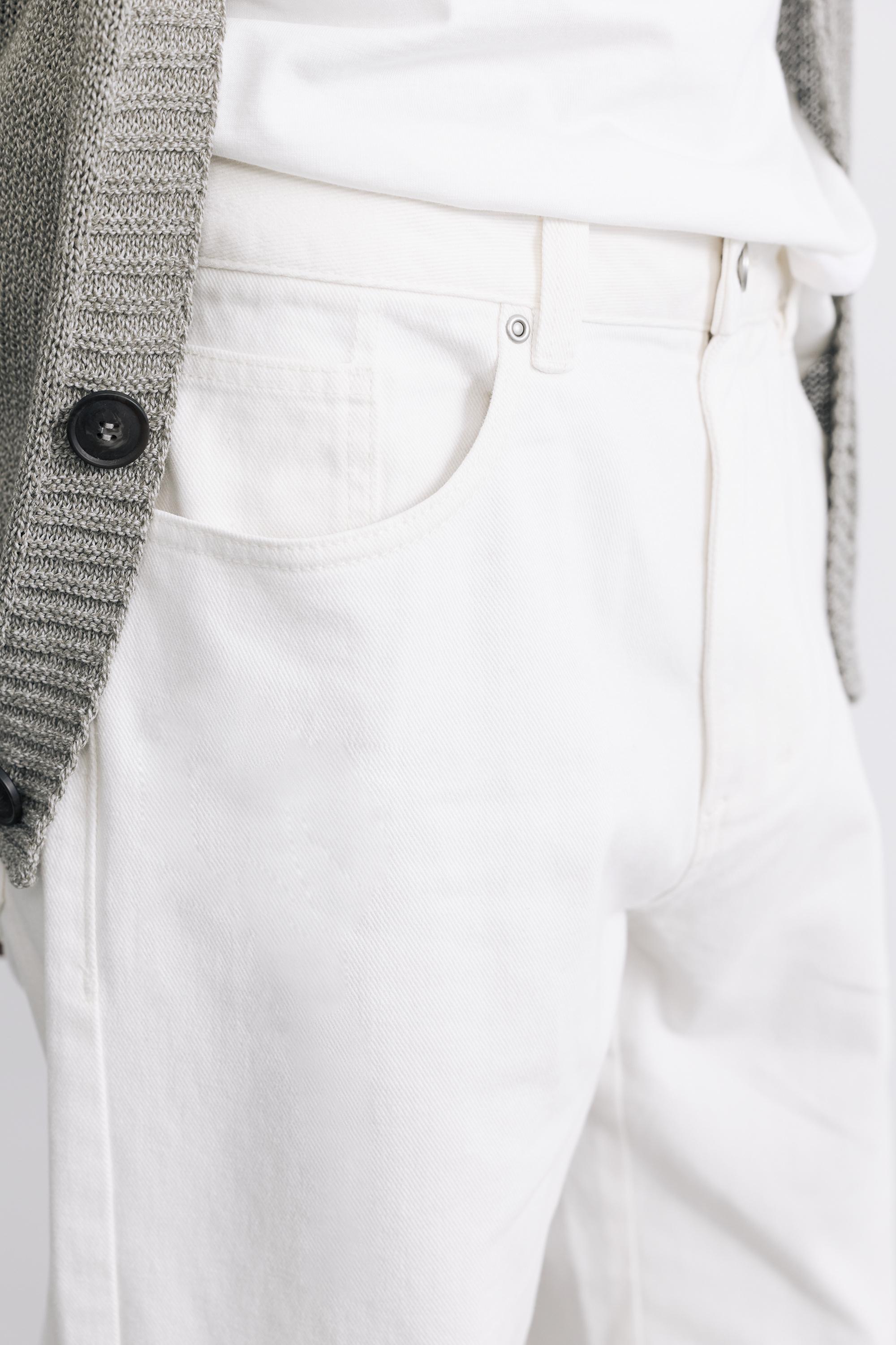 Straight-leg trousers — Tan