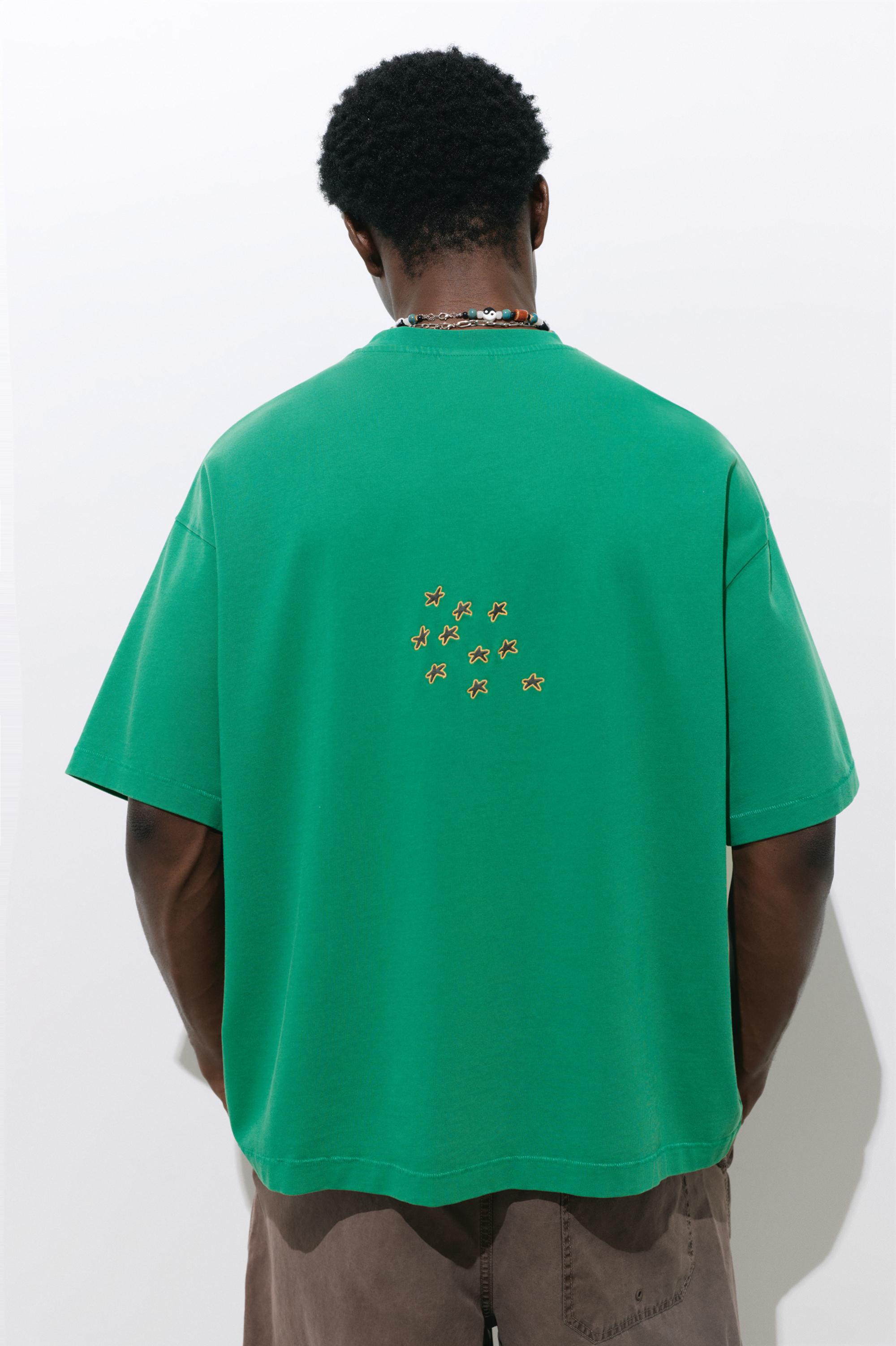 STWD star T-shirt — Green