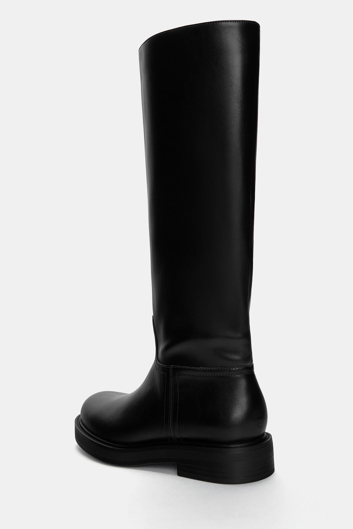 Bota Rasa Zara Botas Mulher BOTA CROUTE FIVELAS Castanho-areia