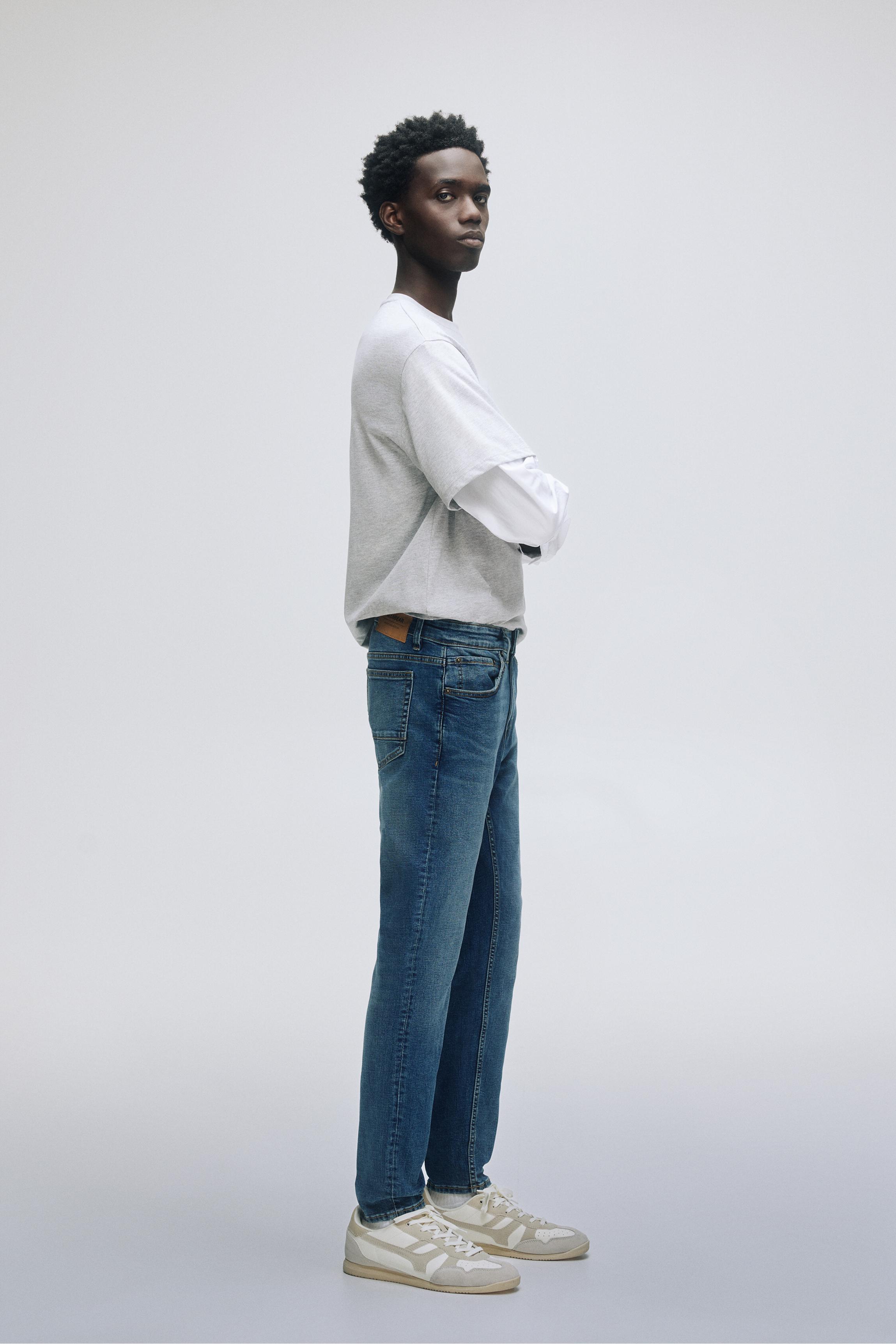 Basic skinny jeans — Dark blue