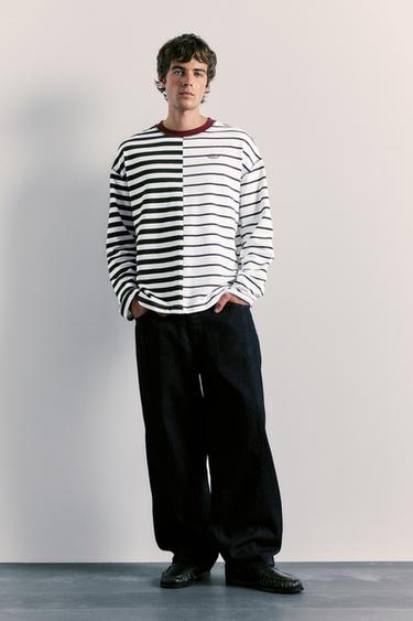 Striped relaxed fit T-shirt — Striped 4