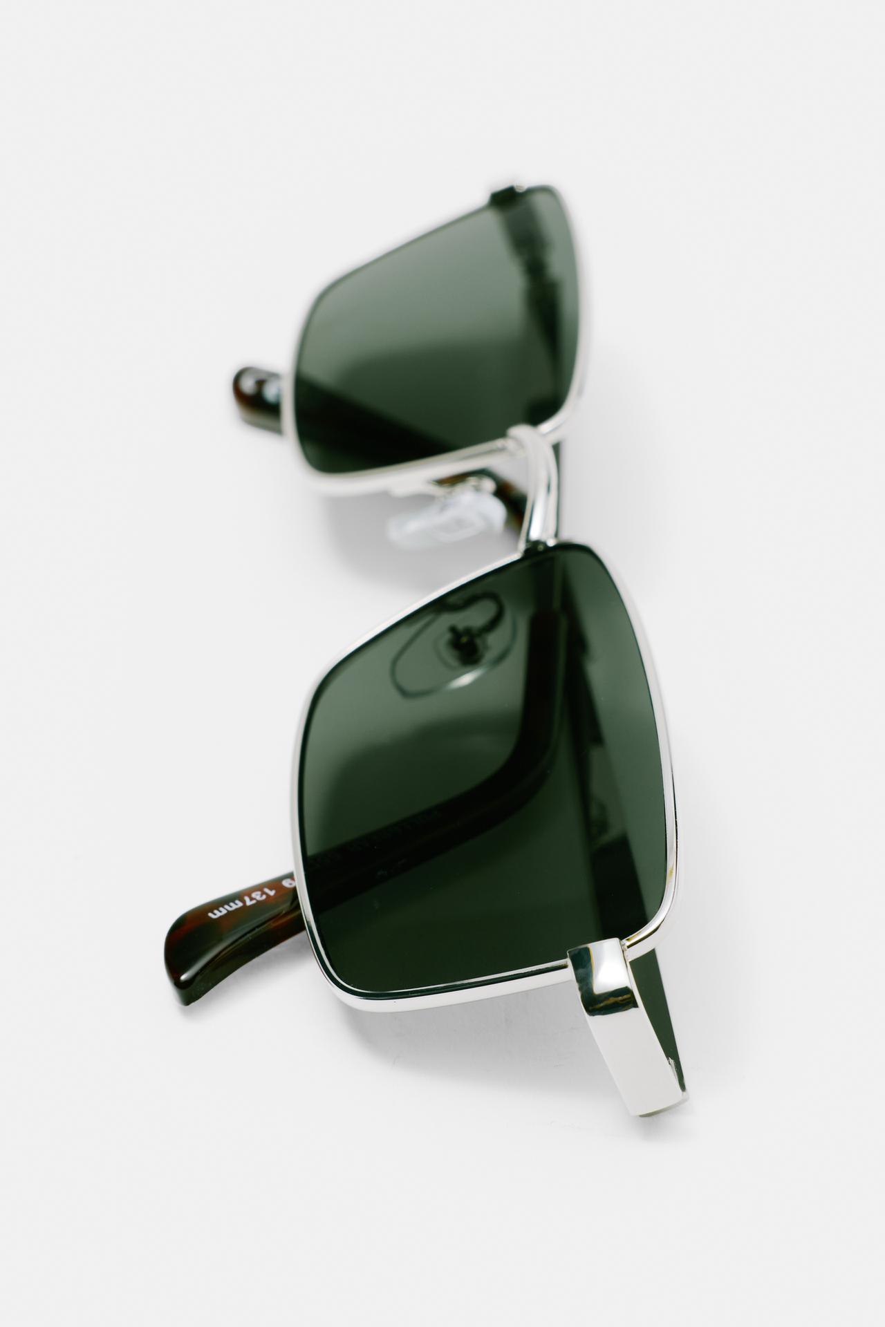 Rectangular sunglasses — Green