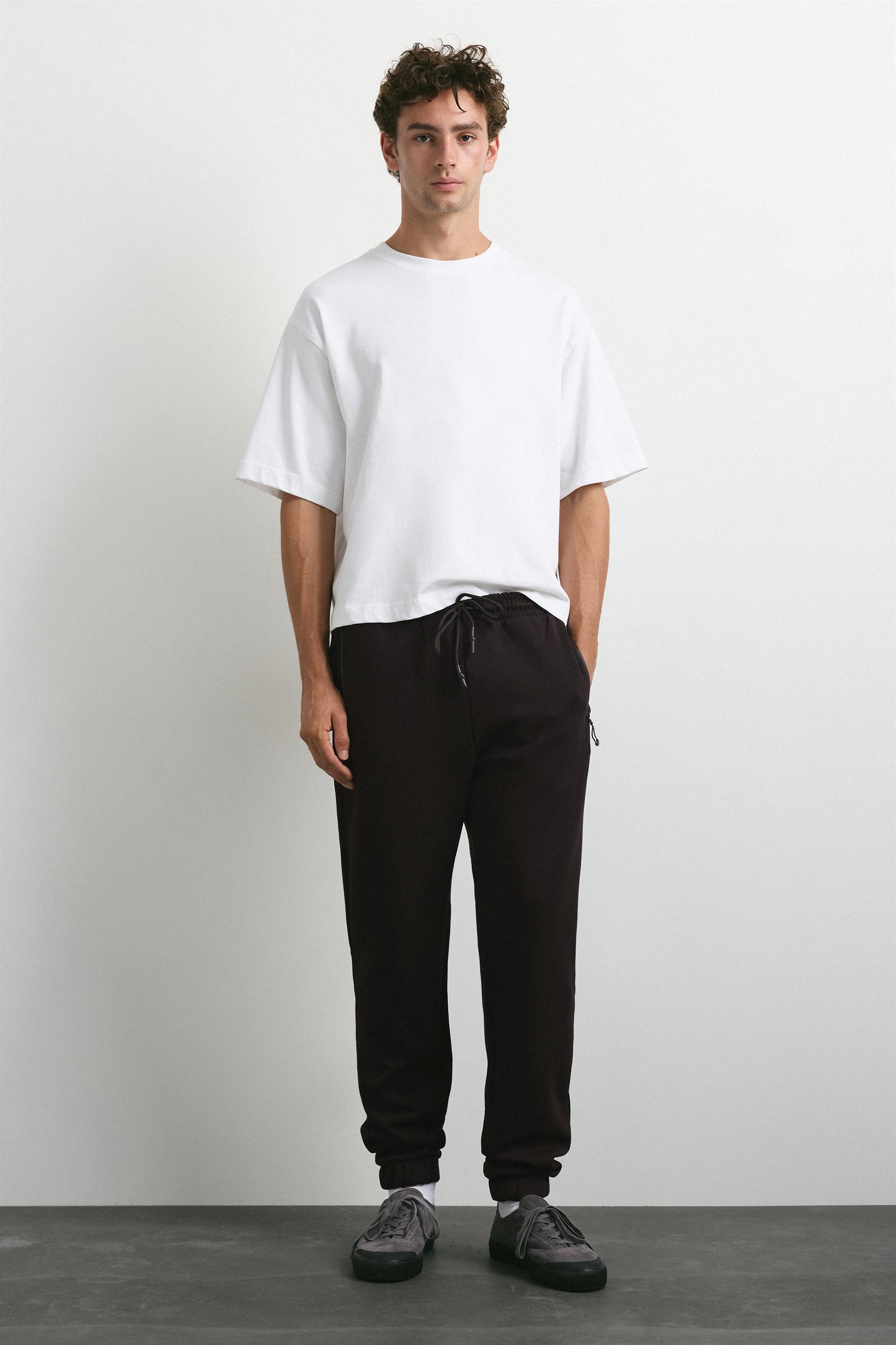 STWD technical joggers — Black
