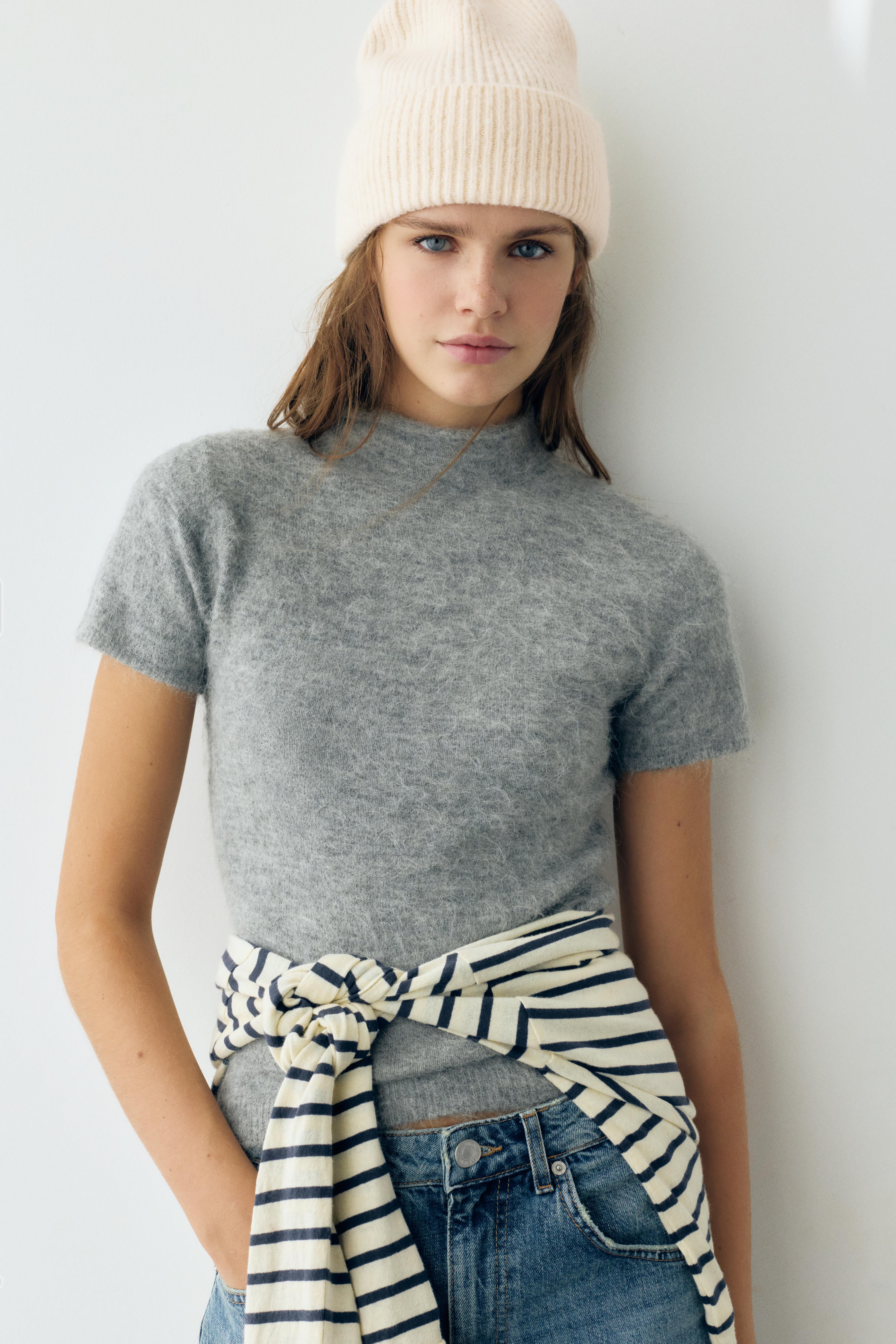 Pull&Bear Fitilli örgü bere görsel 7