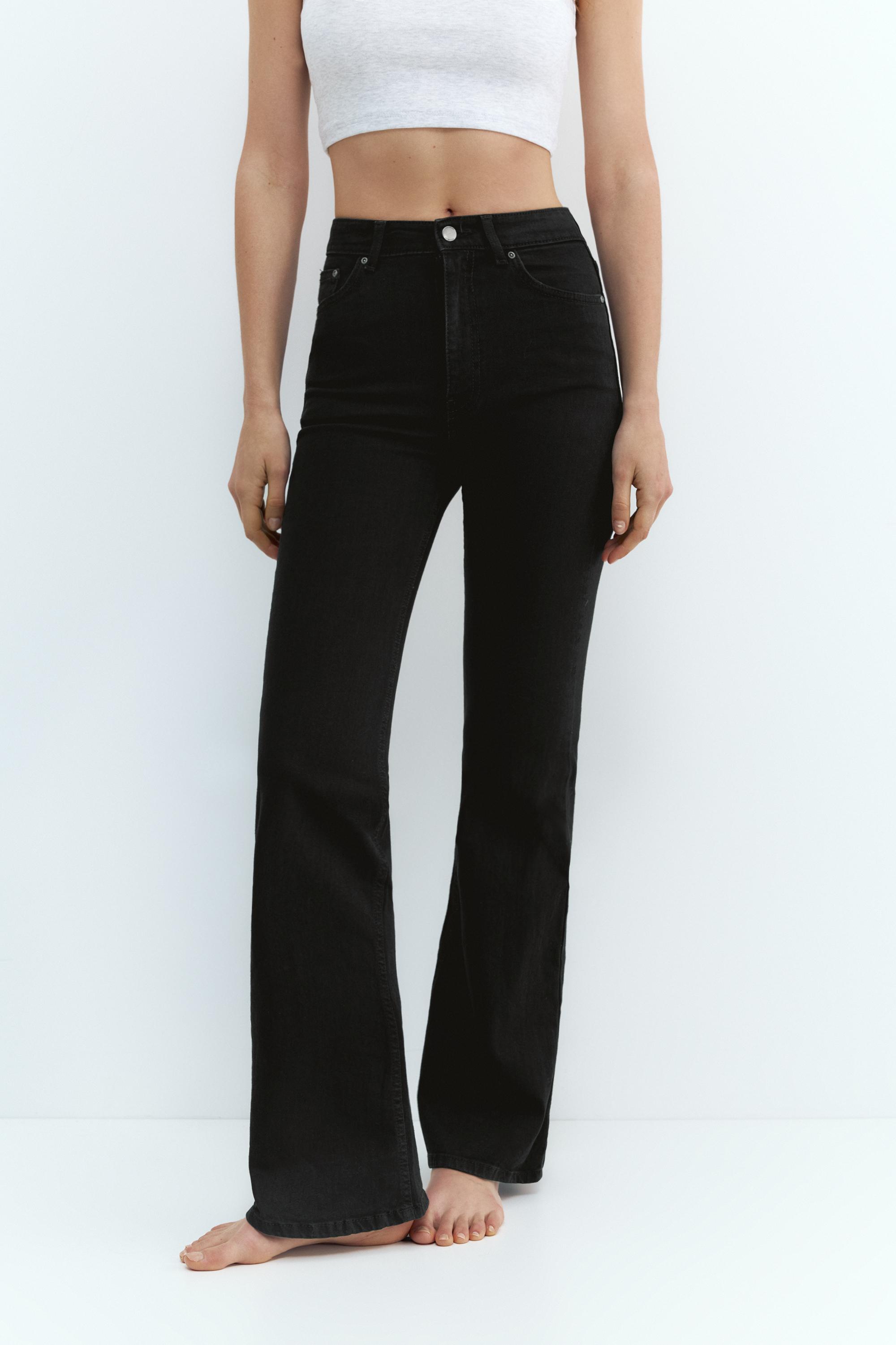 Yüksek bel çan paça jean - Görsel 12