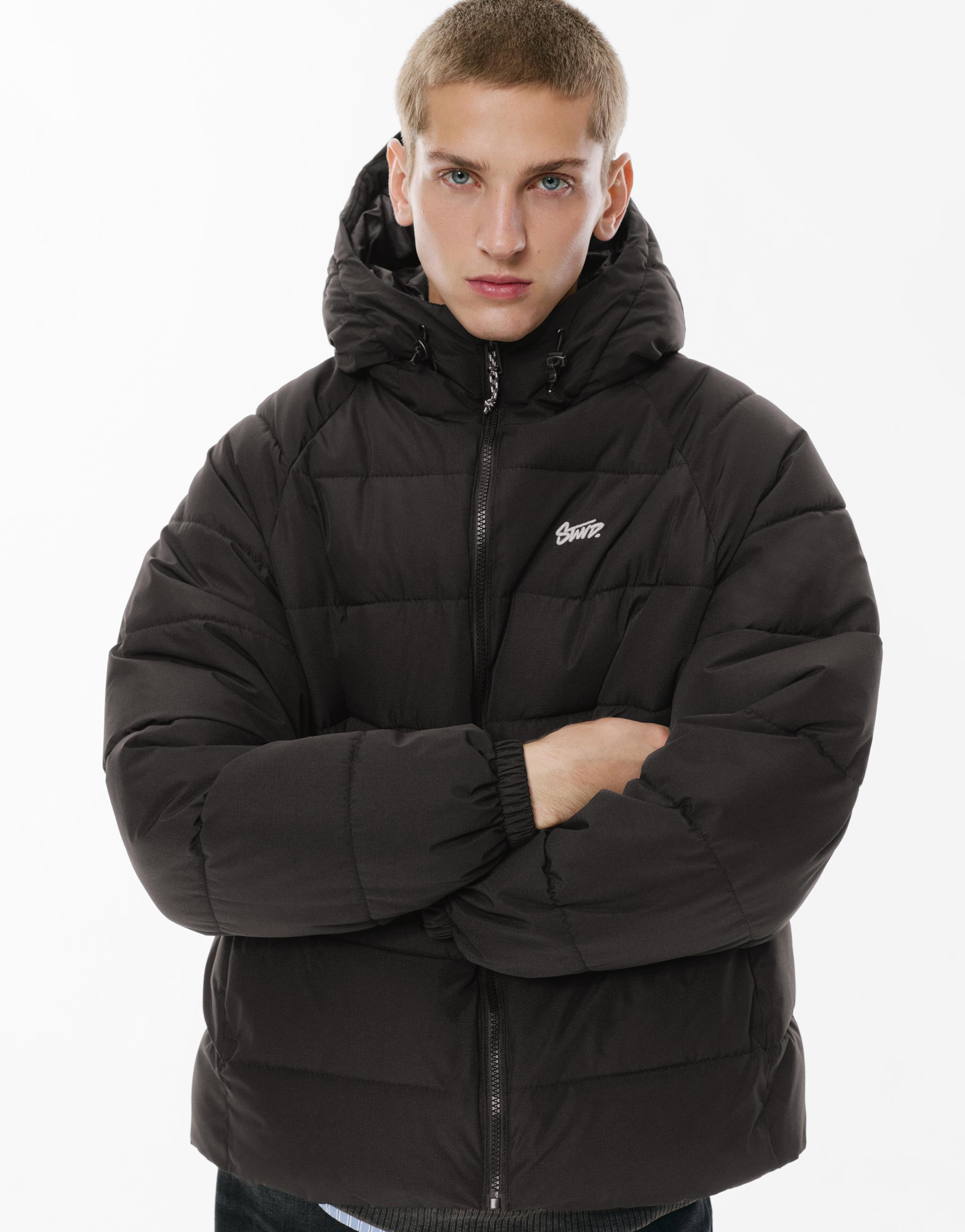 Kapüşonlu şişme STWD mont - Görsel 63