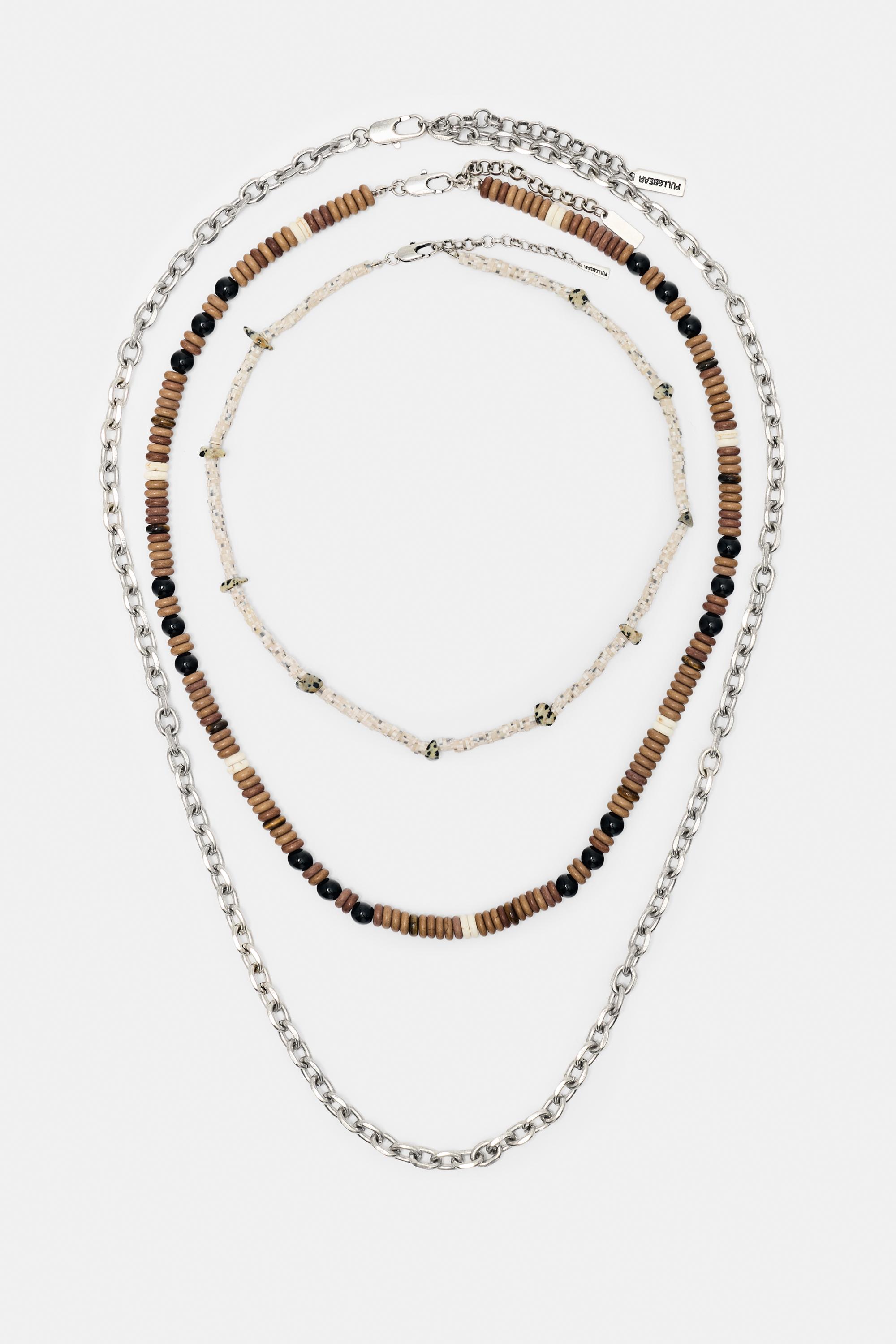 3-pack of beaded necklaces — Others
