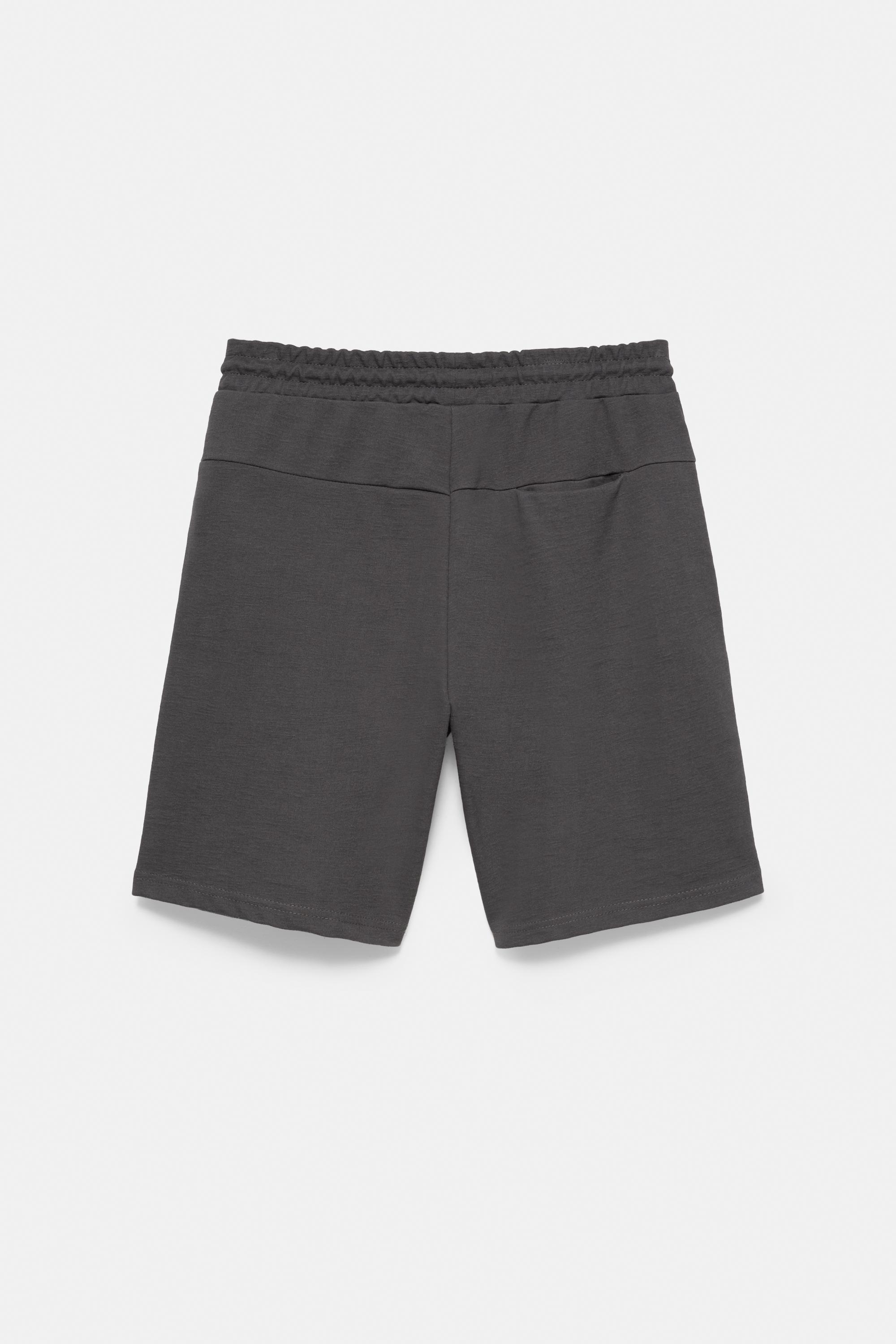 Relaxed fit Bermuda shorts — Anthracite grey (alternate view)
