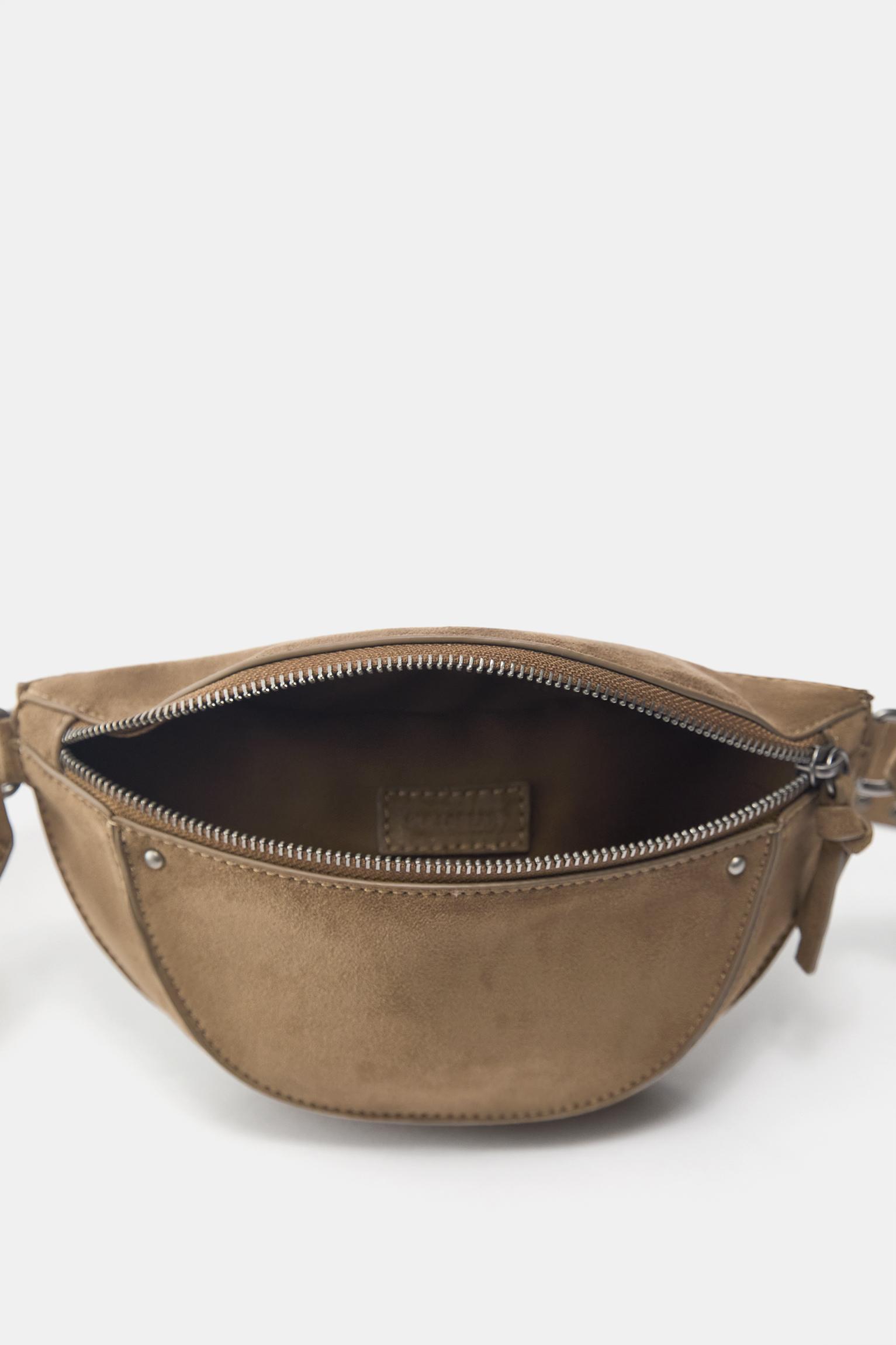 Studded belt bag — Leather
