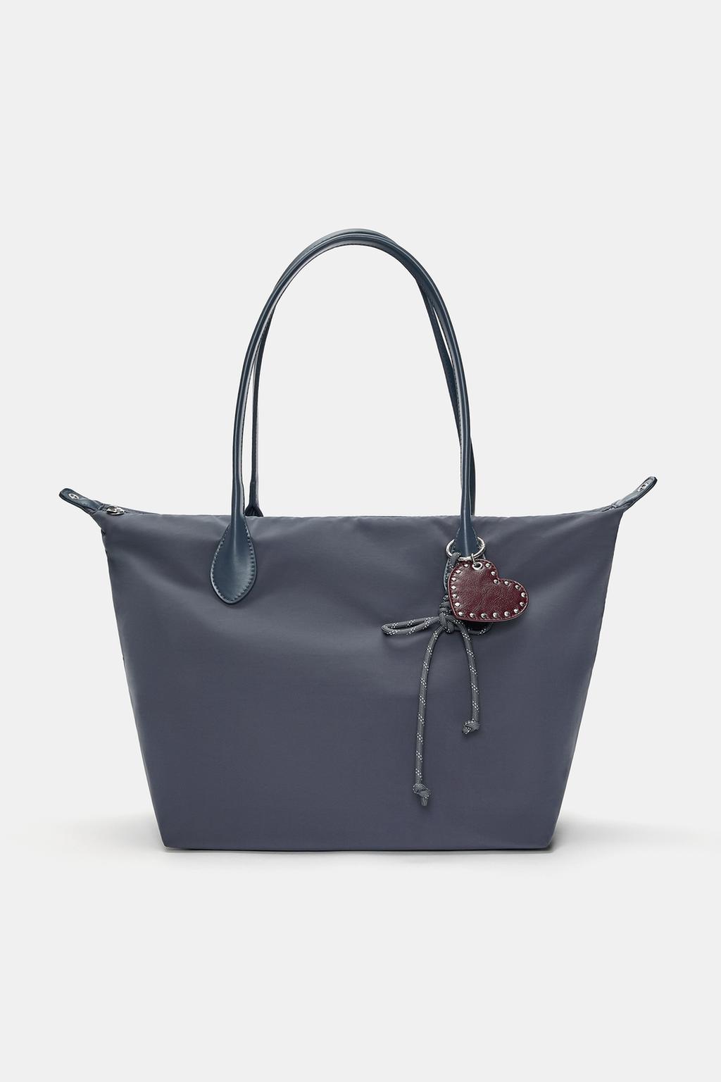 Borsa shopper nylon decorativa PULL&BEAR