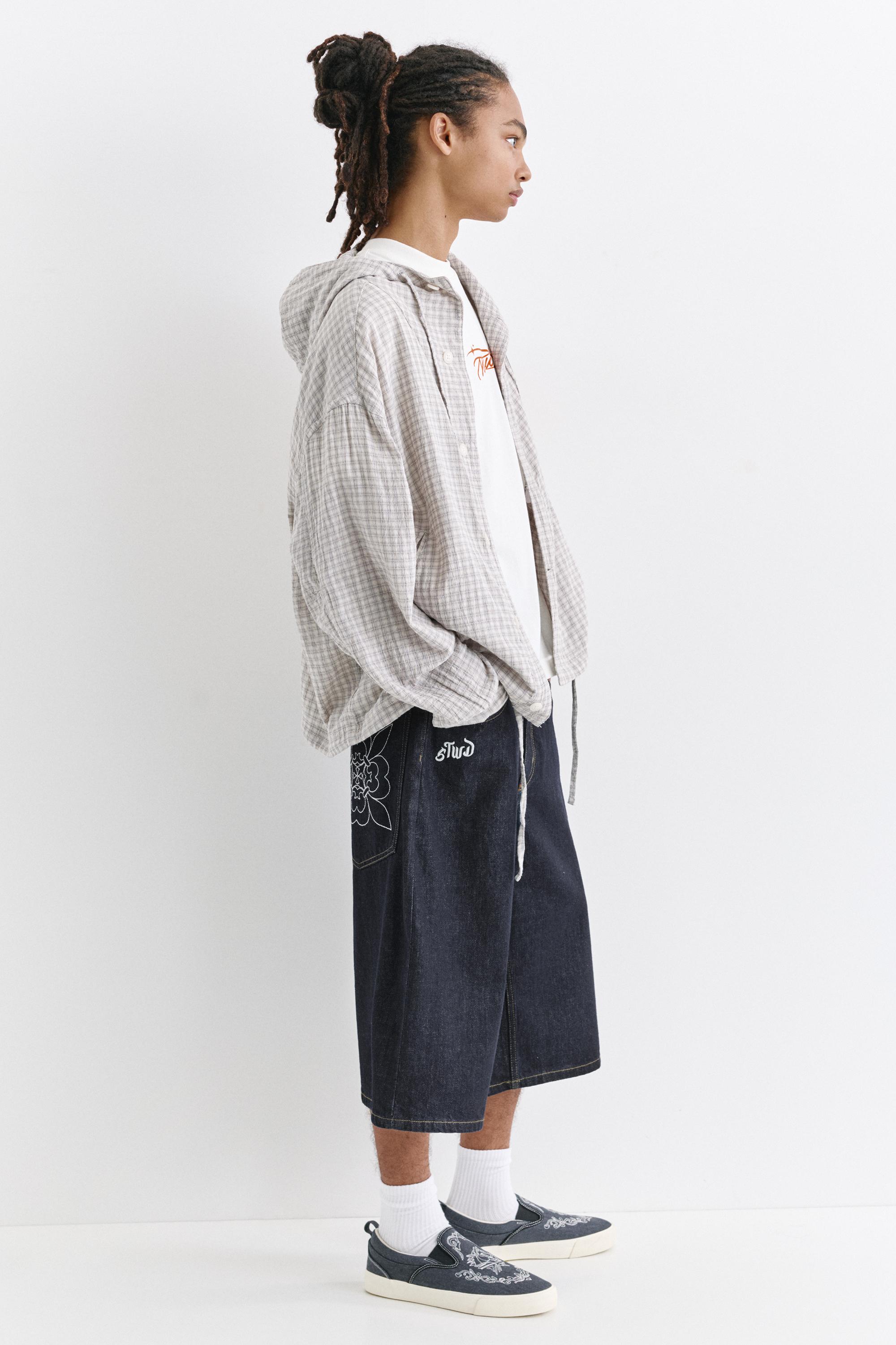 Super baggy jorts — Navy