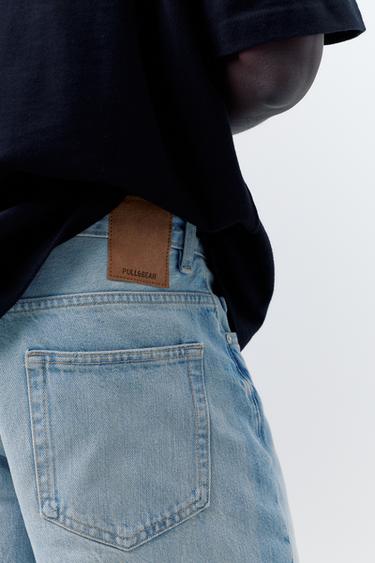 Standard denim Bermuda shorts — Pale indigo 5