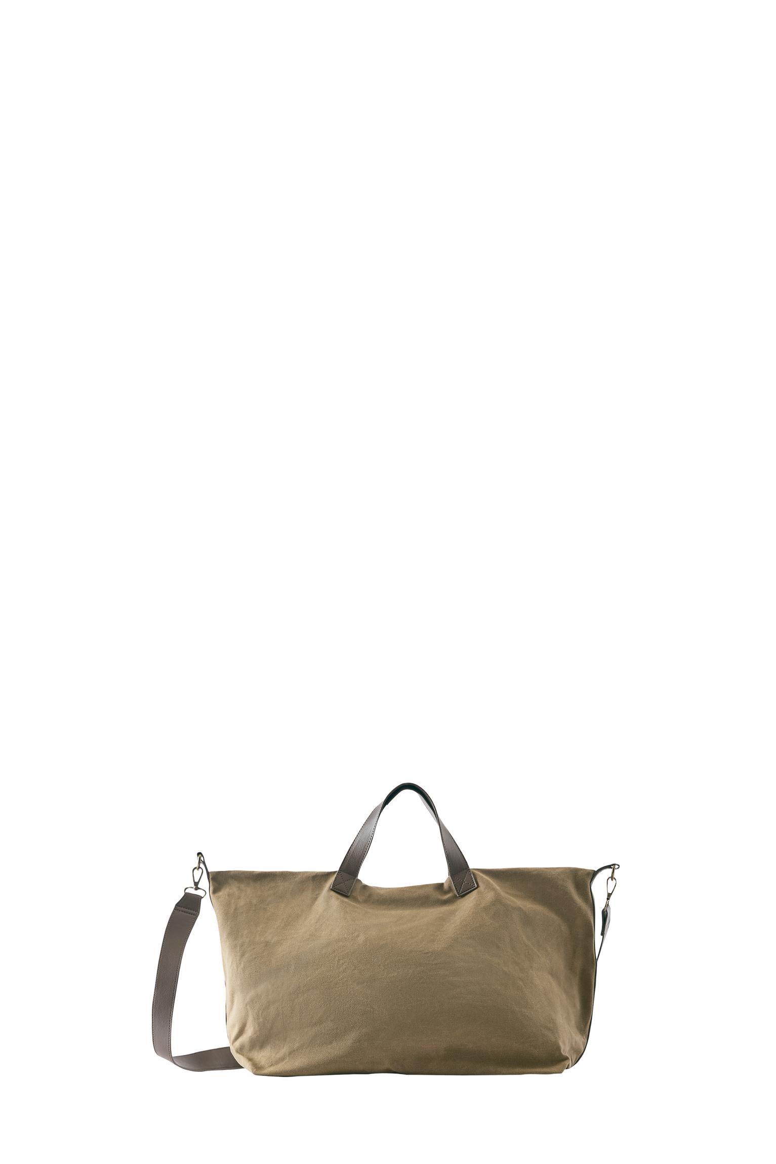 Canvas tote bag — Camel