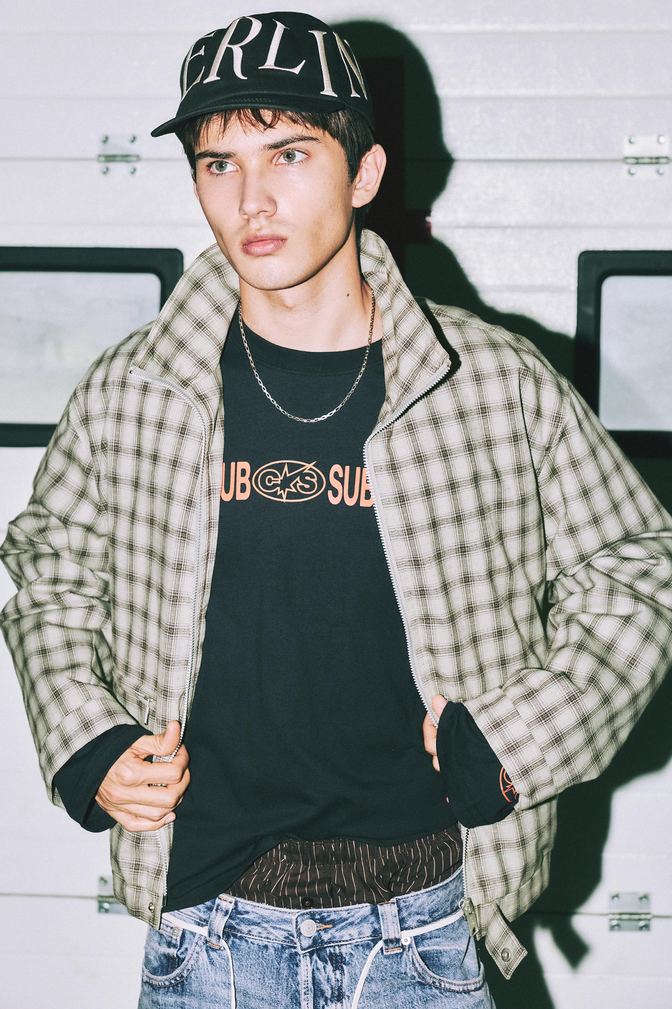 Veste À Carreaux