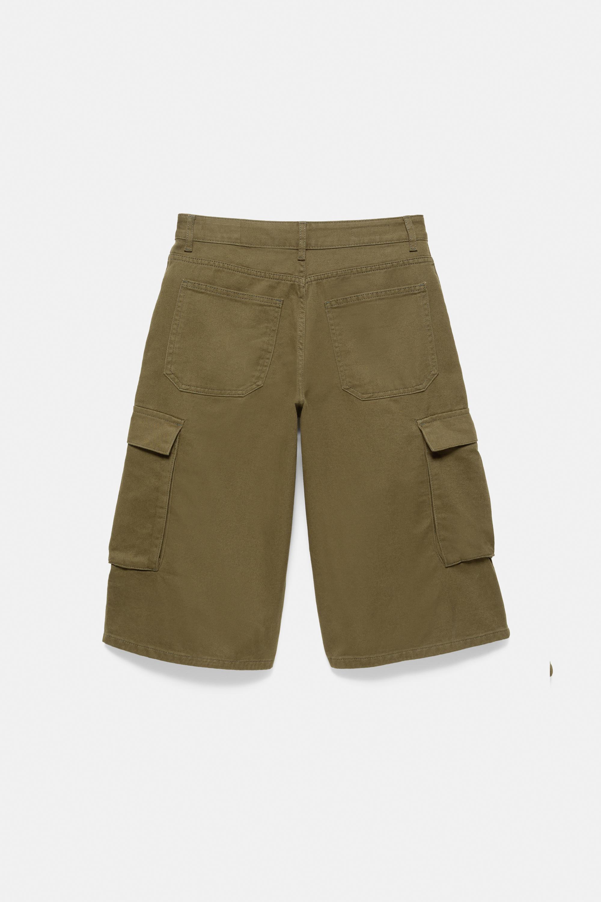 Longline cargo Bermuda shorts — Khaki