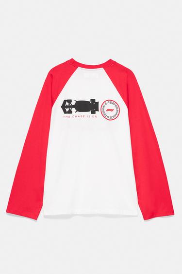 Disney x F1 raglan T-shirt — Ice 7