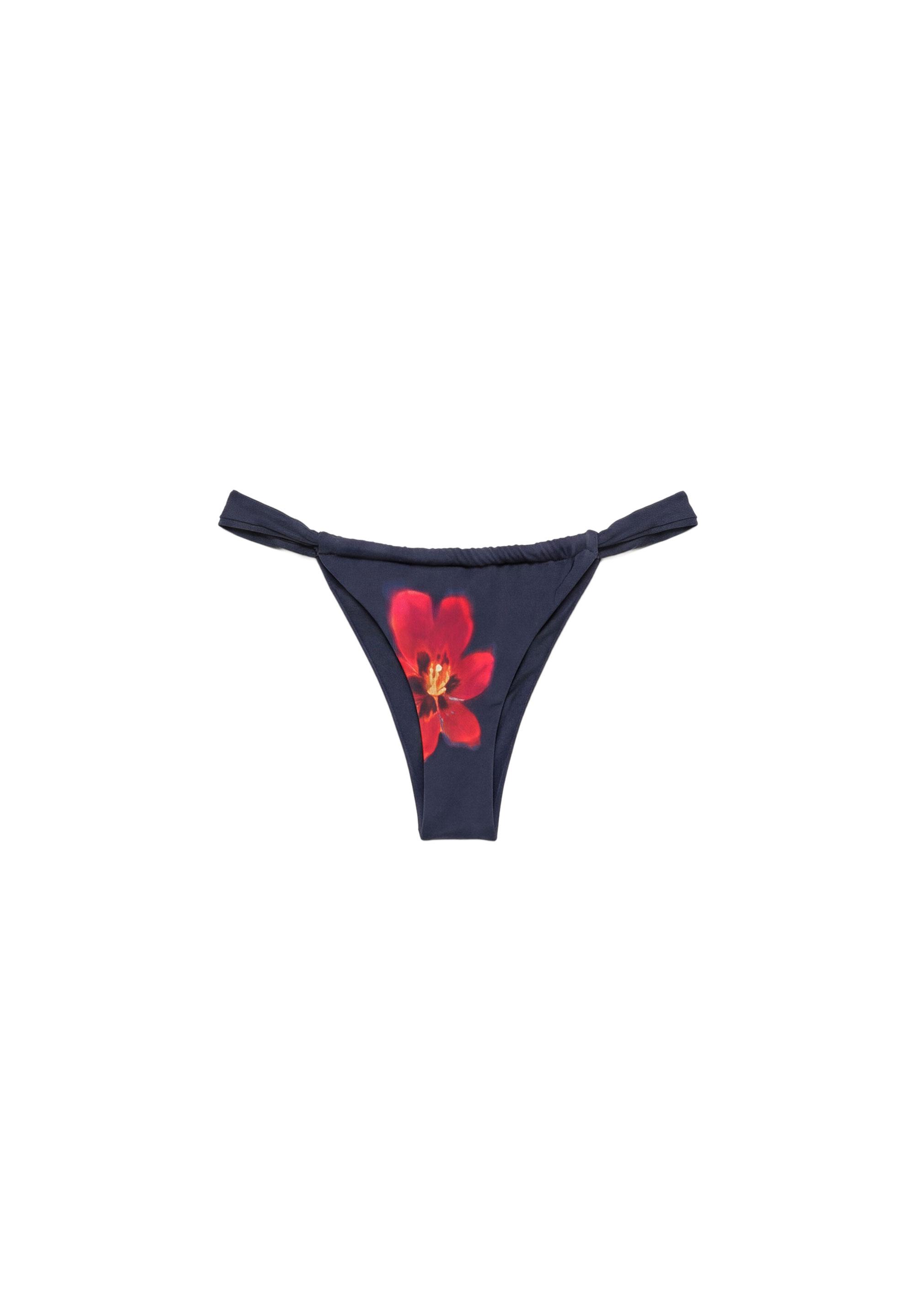 Çiçekli bikini altı - Görsel 6