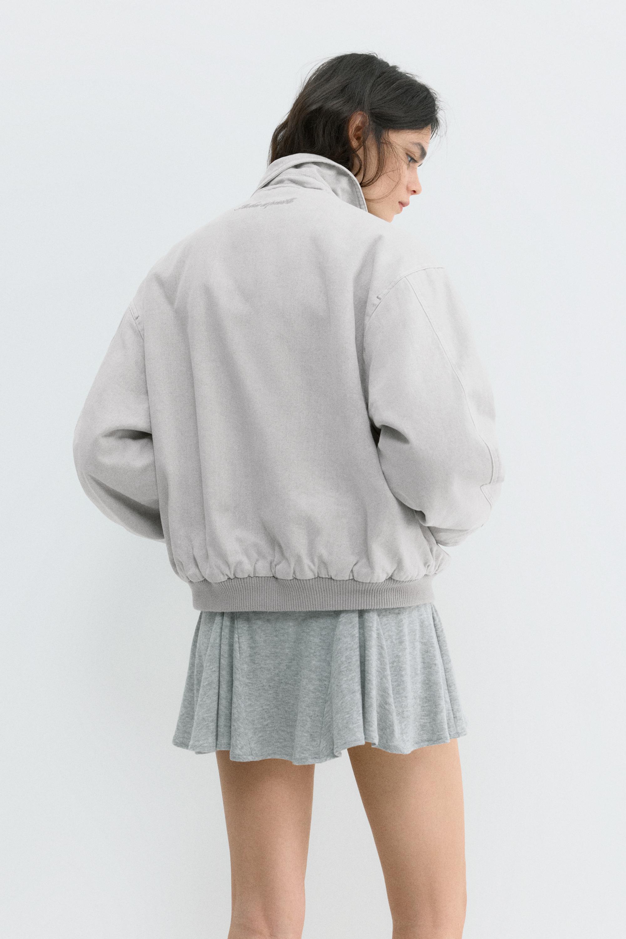 İşlemeli yama detaylı ceket - Görsel 7