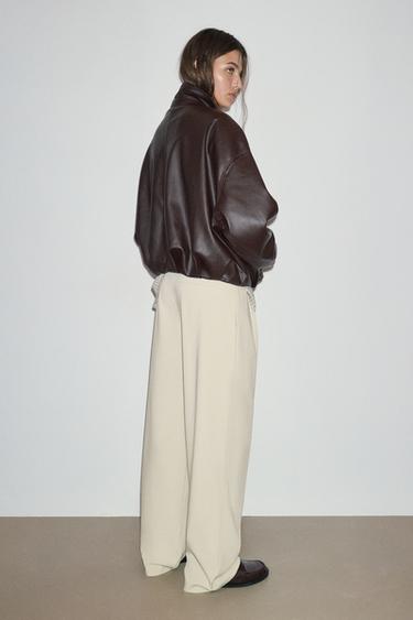 Darted smart trousers — Vanilla 2