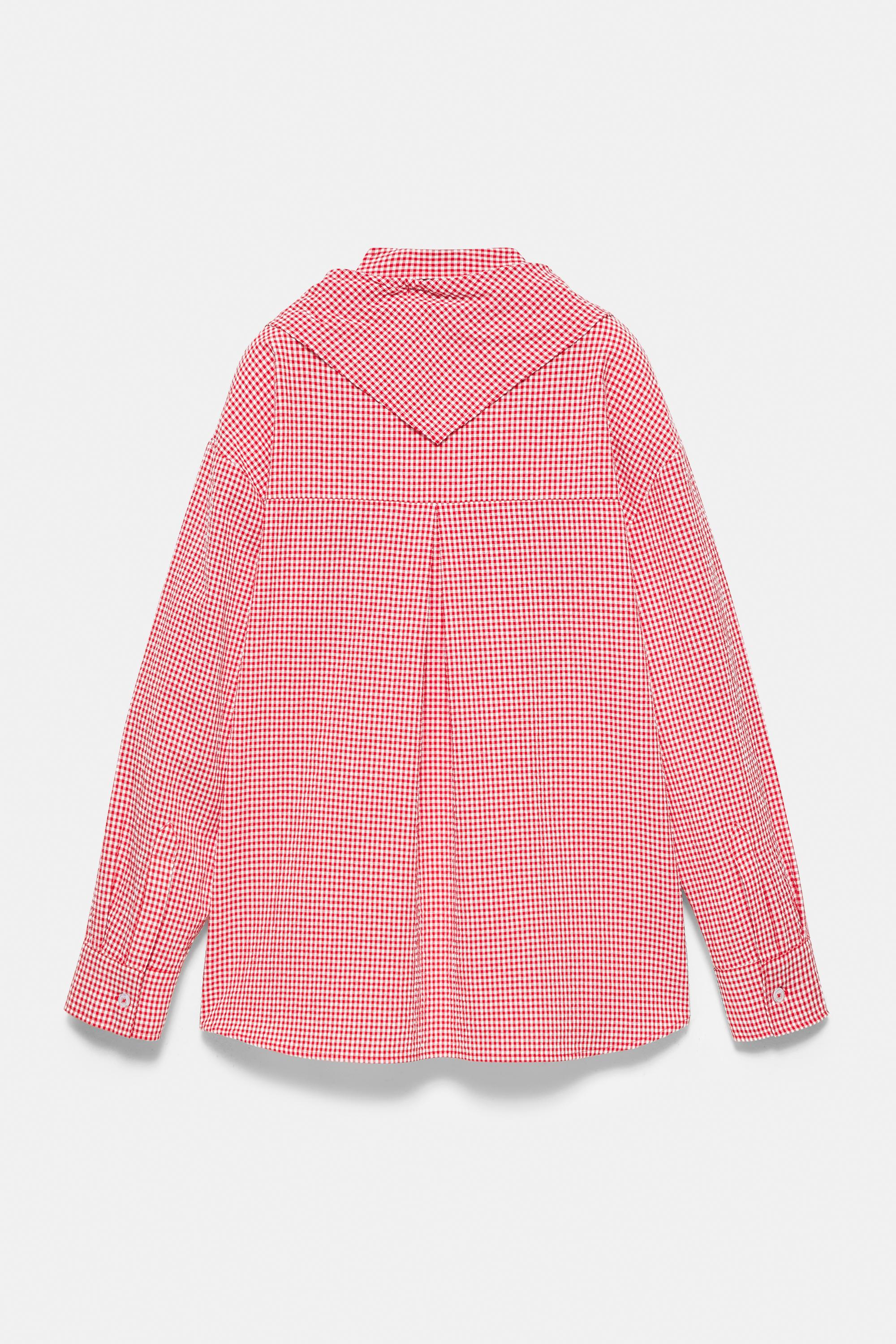 Pötikareli bandana gömlek - Görsel 3