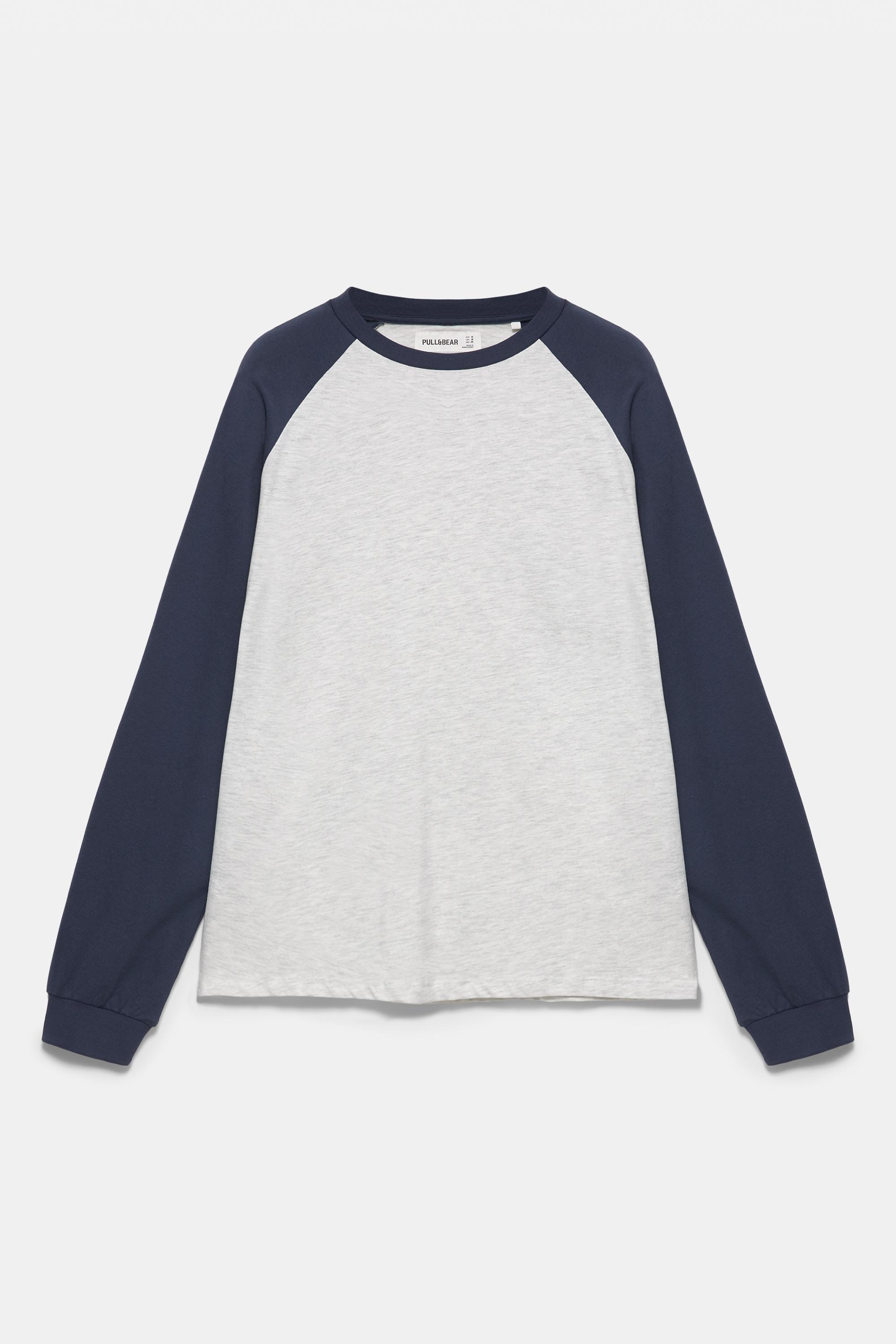 Pull&Bear Oversize reglan kollu tişört