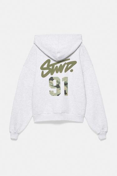 STWD 91 hoodie — Grey marl 6