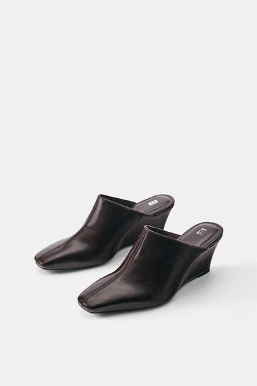 Wedge heel shoes — Brown 3