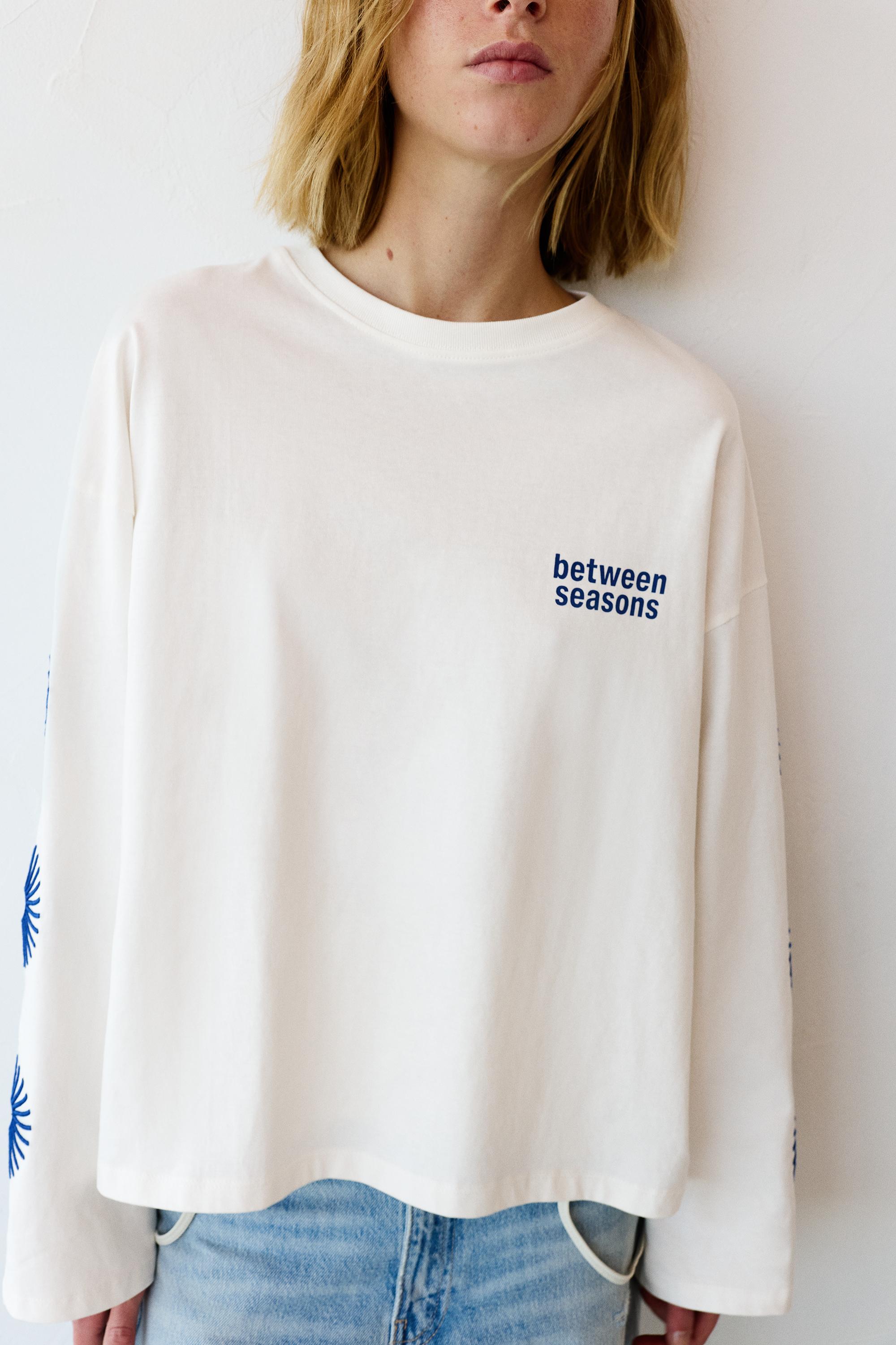 Güneş grafik detaylı t-shirt - Görsel 8