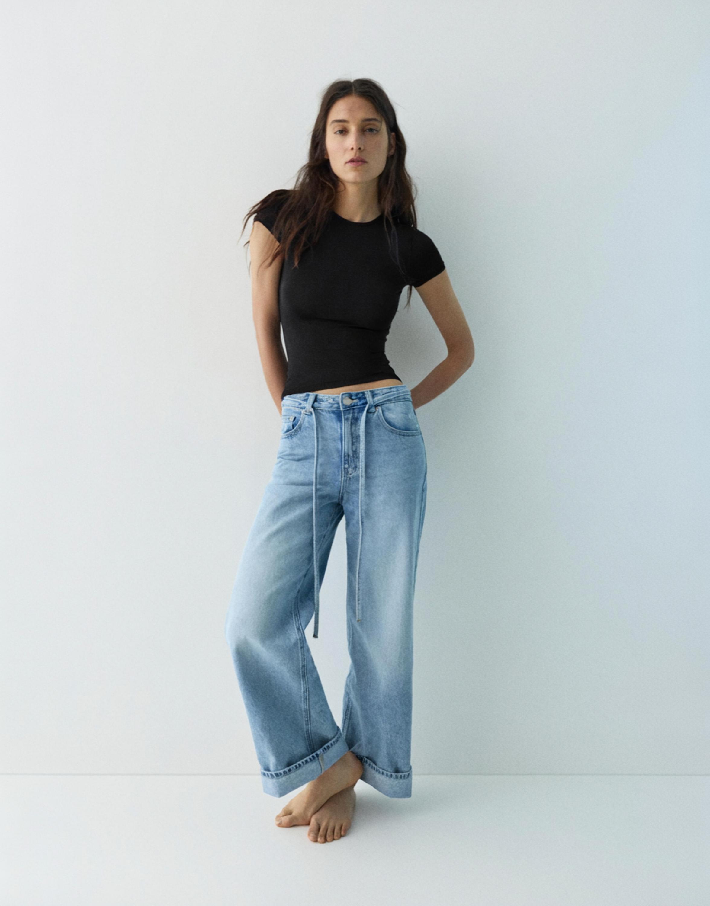 Kısa kollu poliamid tişört - Görsel 60